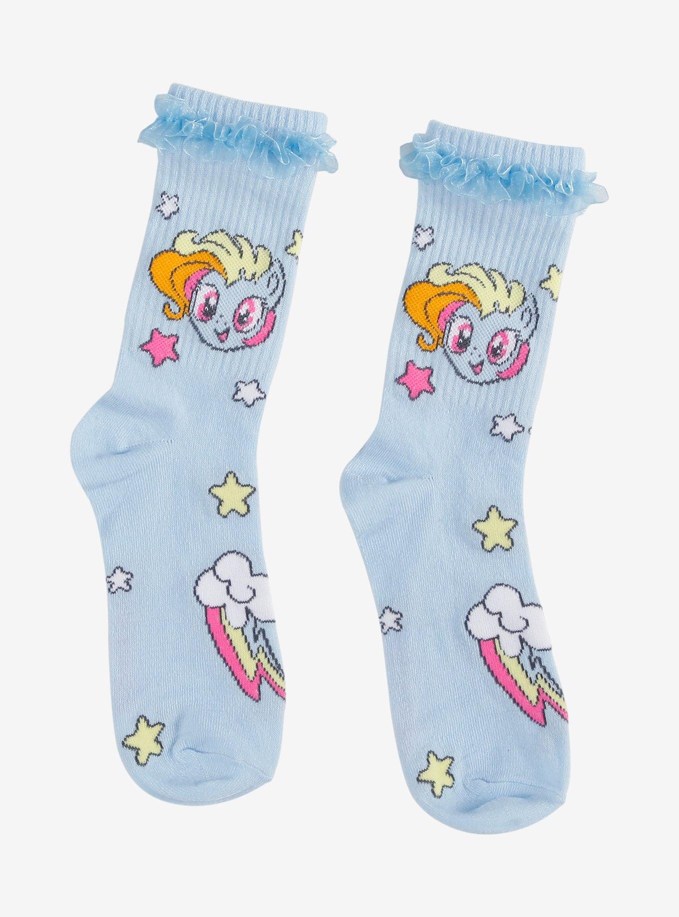 My Little Pony Rainbow Dash Crew Socks, , hi-res
