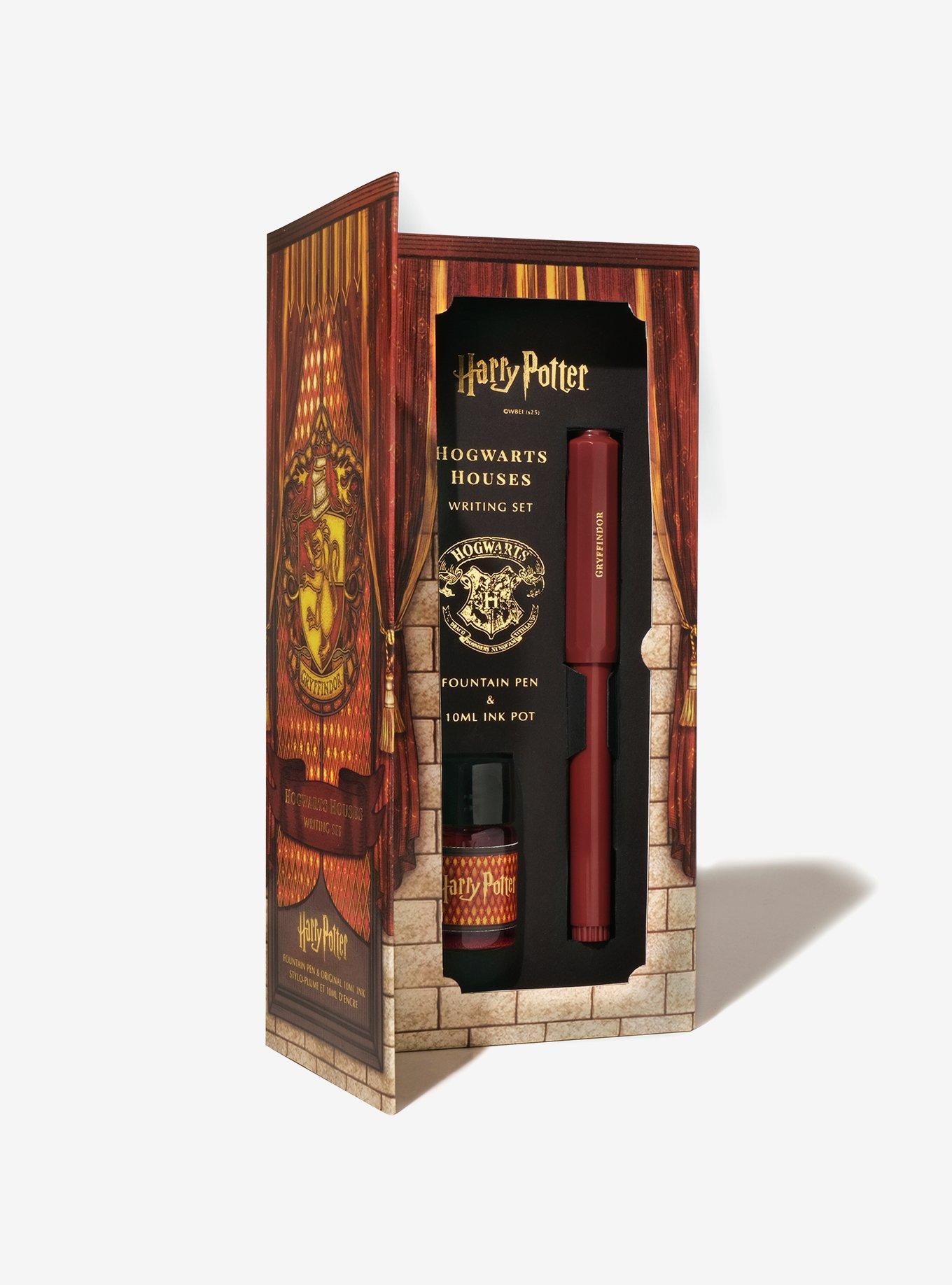 Harry Potter Gryffindor Fountain Pen & Ink Pot Set, , alternate