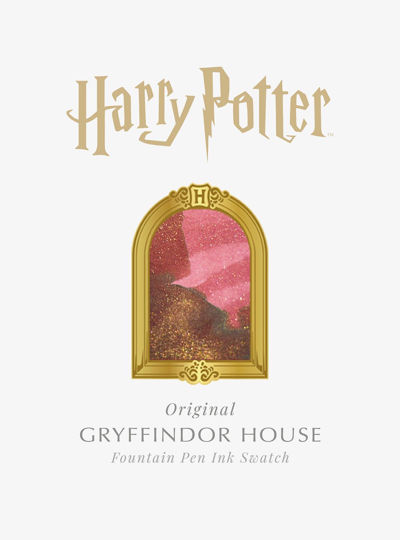 Harry Potter Gryffindor Fountain Pen & Ink Pot Set, , alternate