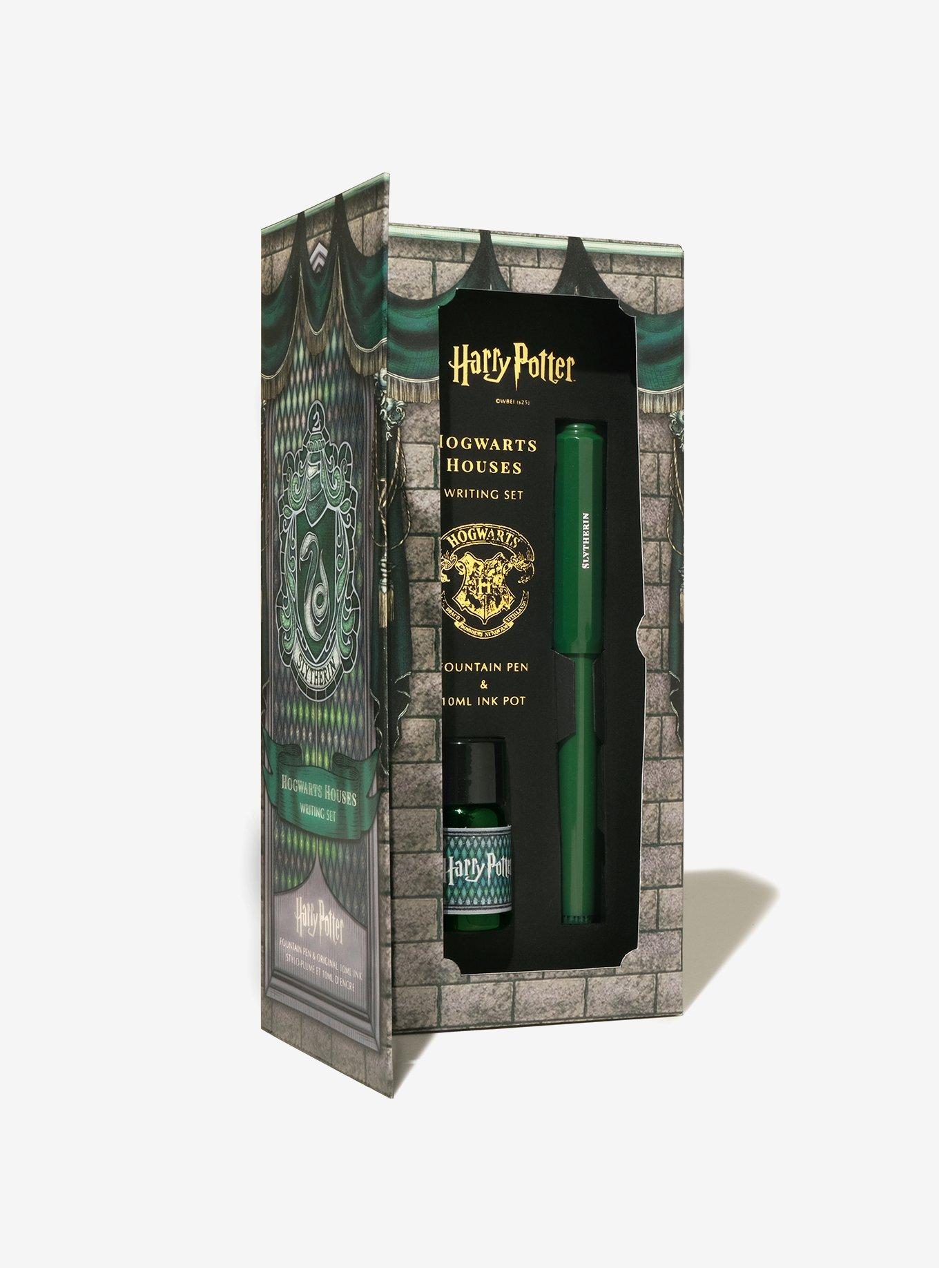 Harry Potter Slytherin Fountain Pen & Ink Pot Set, , alternate