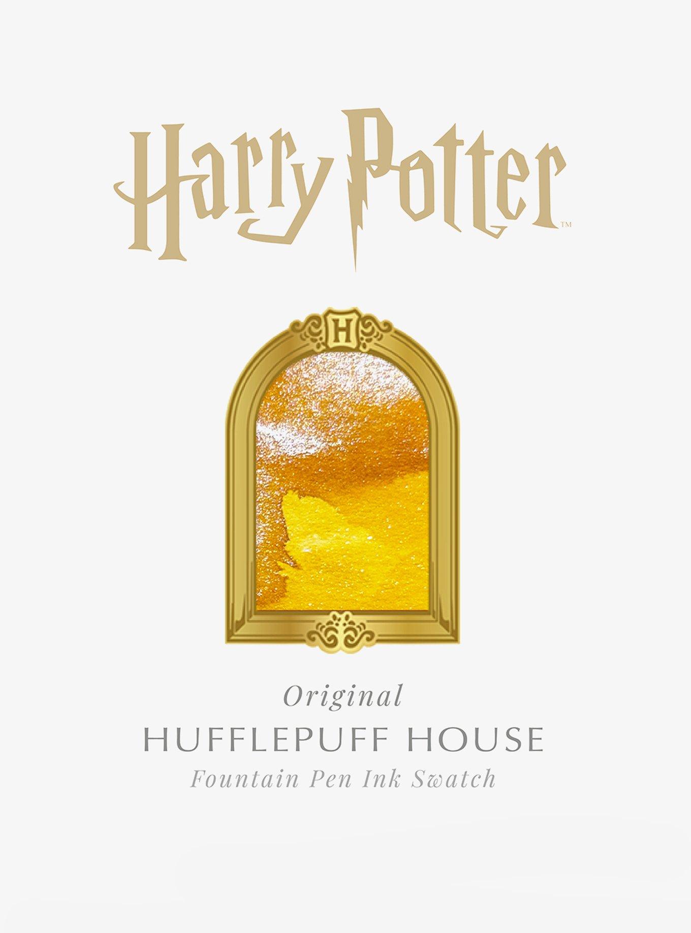 Harry Potter Hufflepuff Fountain Pen & Ink Pot Set, , alternate