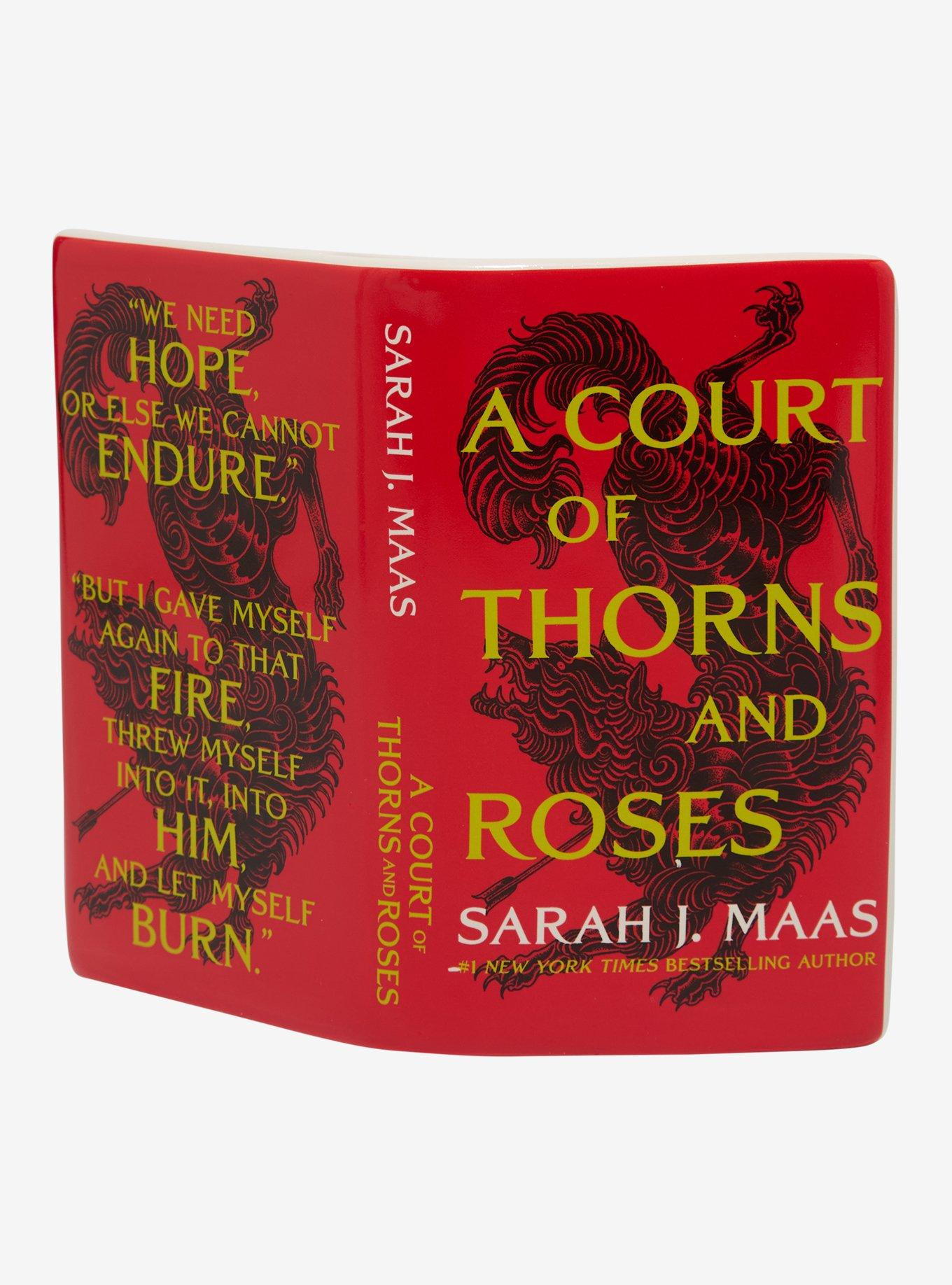 A Court of Thorns and Roses Open Book Figural Vase, , alternate - view 3