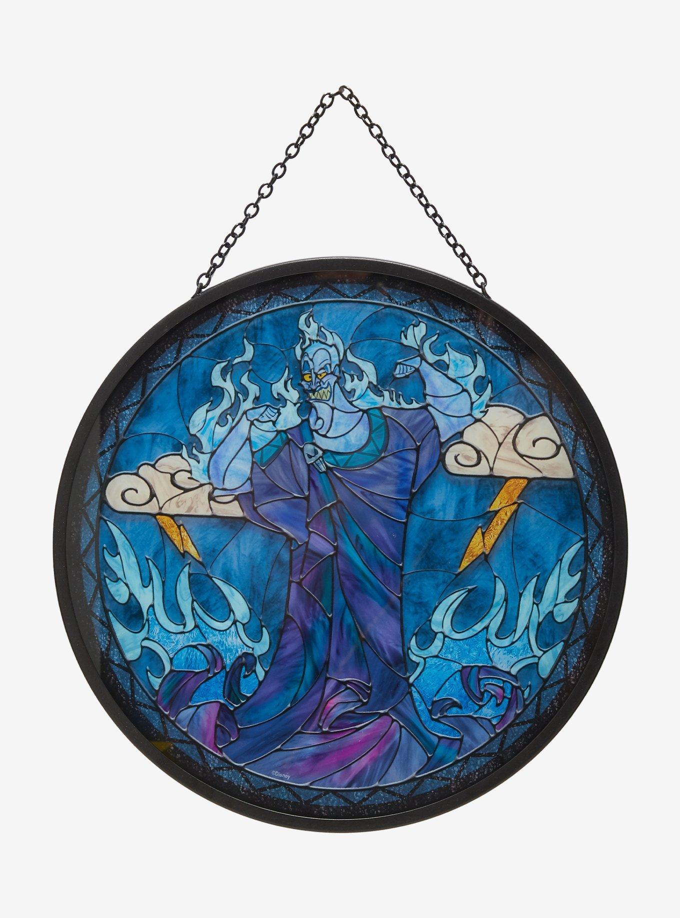 Disney Hercules Hades Stained Glass Portrait Wall Art - BoxLunch Exclusive, , hi-res