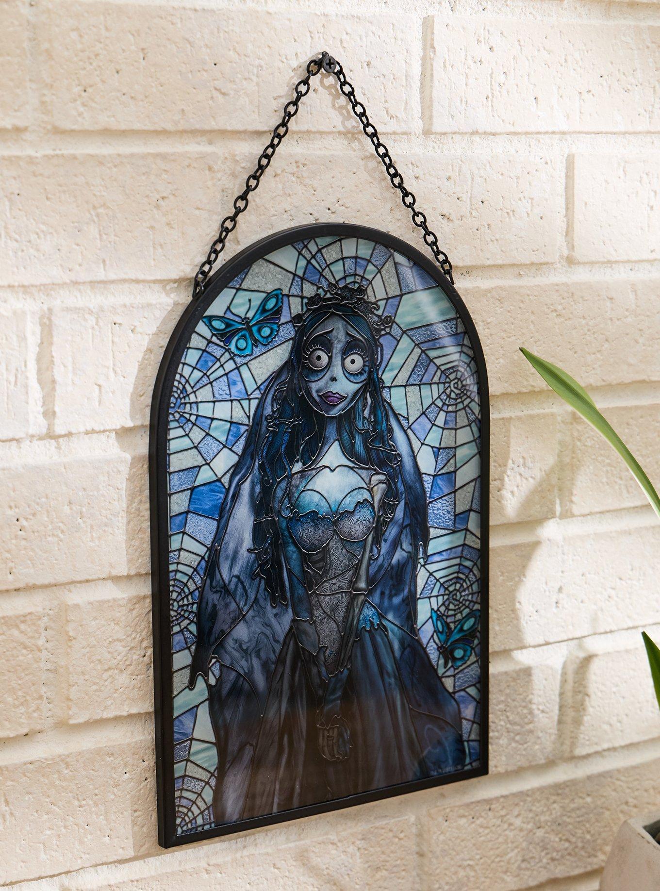 Corpse Bride Emily Stained Glass Wall Art &mdash; BoxLunch Exclusive, , hi-res