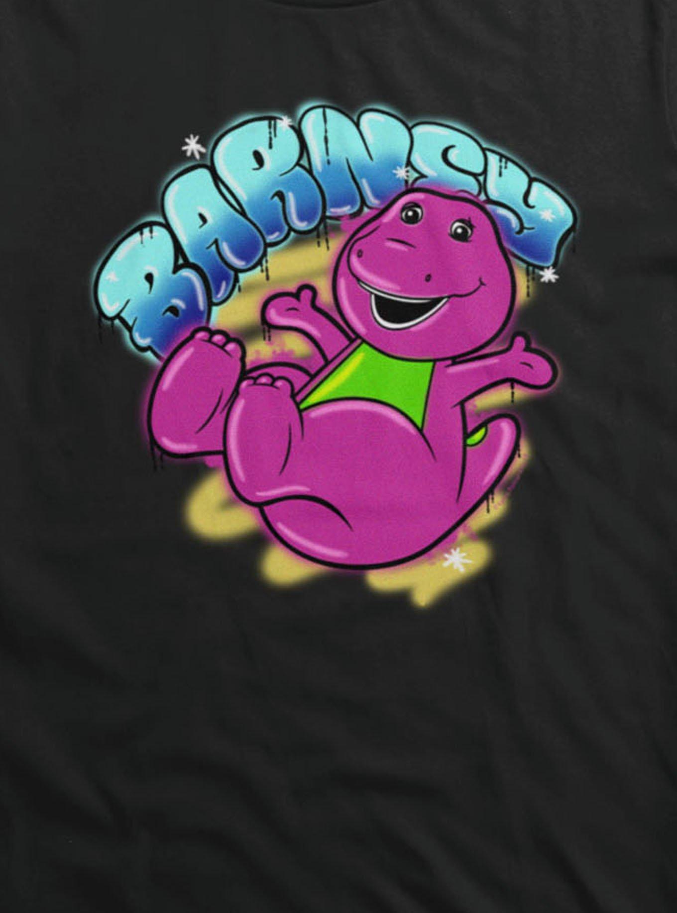 Barney Graffiti Jump T-Shirt, , hi-res