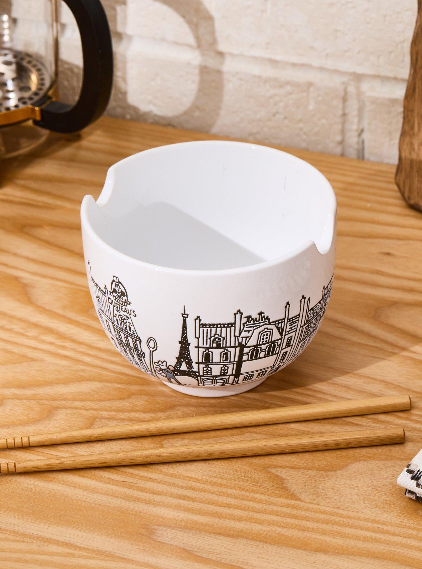 Disney Pixar Ratatouille Remy Paris Ramen Bowl with Chopsticks - BoxLunch Exclusive, , alternate - view 3