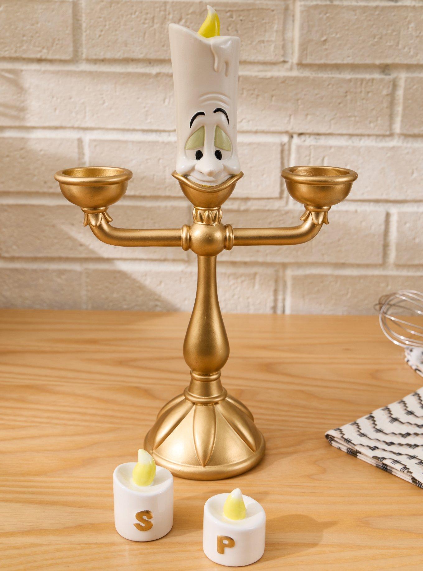 Disney Beauty and The Beast Lumiere Figural Salt & Pepper Shaker Set - BoxLunch Exclusive, , alternate - view 3