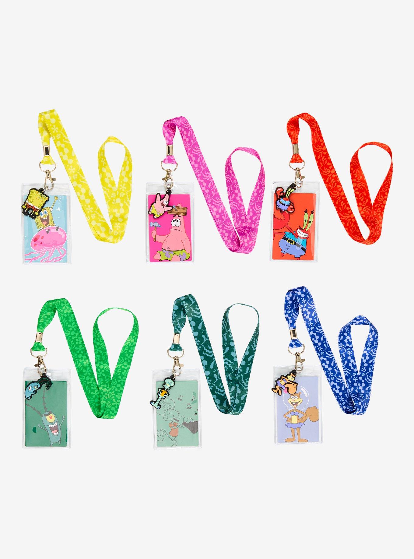 SpongeBob SquarePants Characters Blind Bag Lanyard, , hi-res