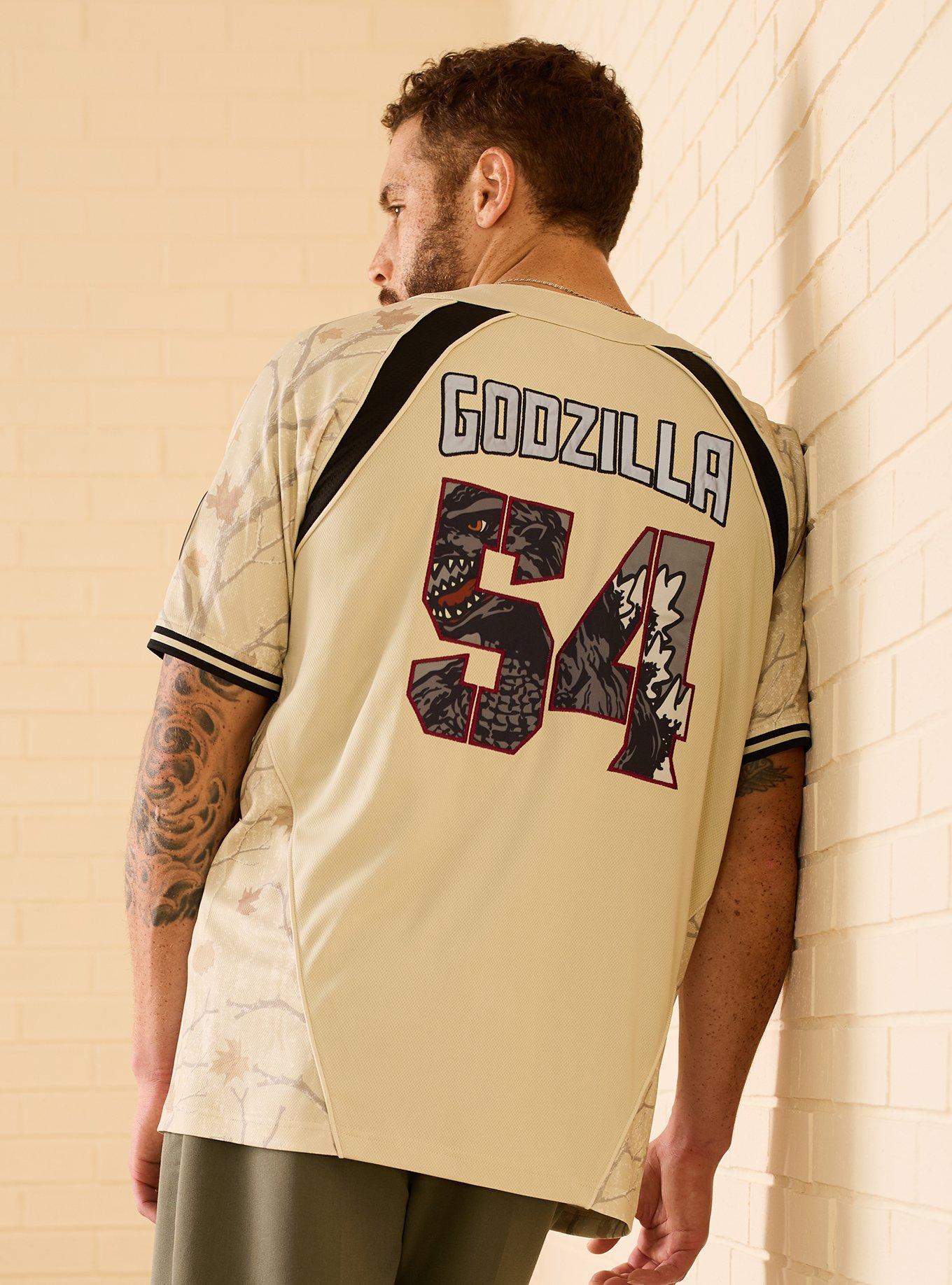 Godzilla Botanical Baseball Jersey — BoxLunch Exclusive
