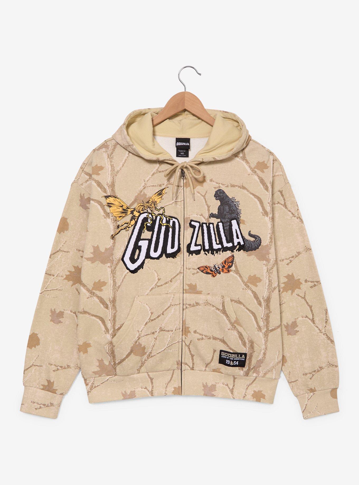 Godzilla Botanical Zip Hoodie &mdash; BoxLunch Exclusive, , hi-res