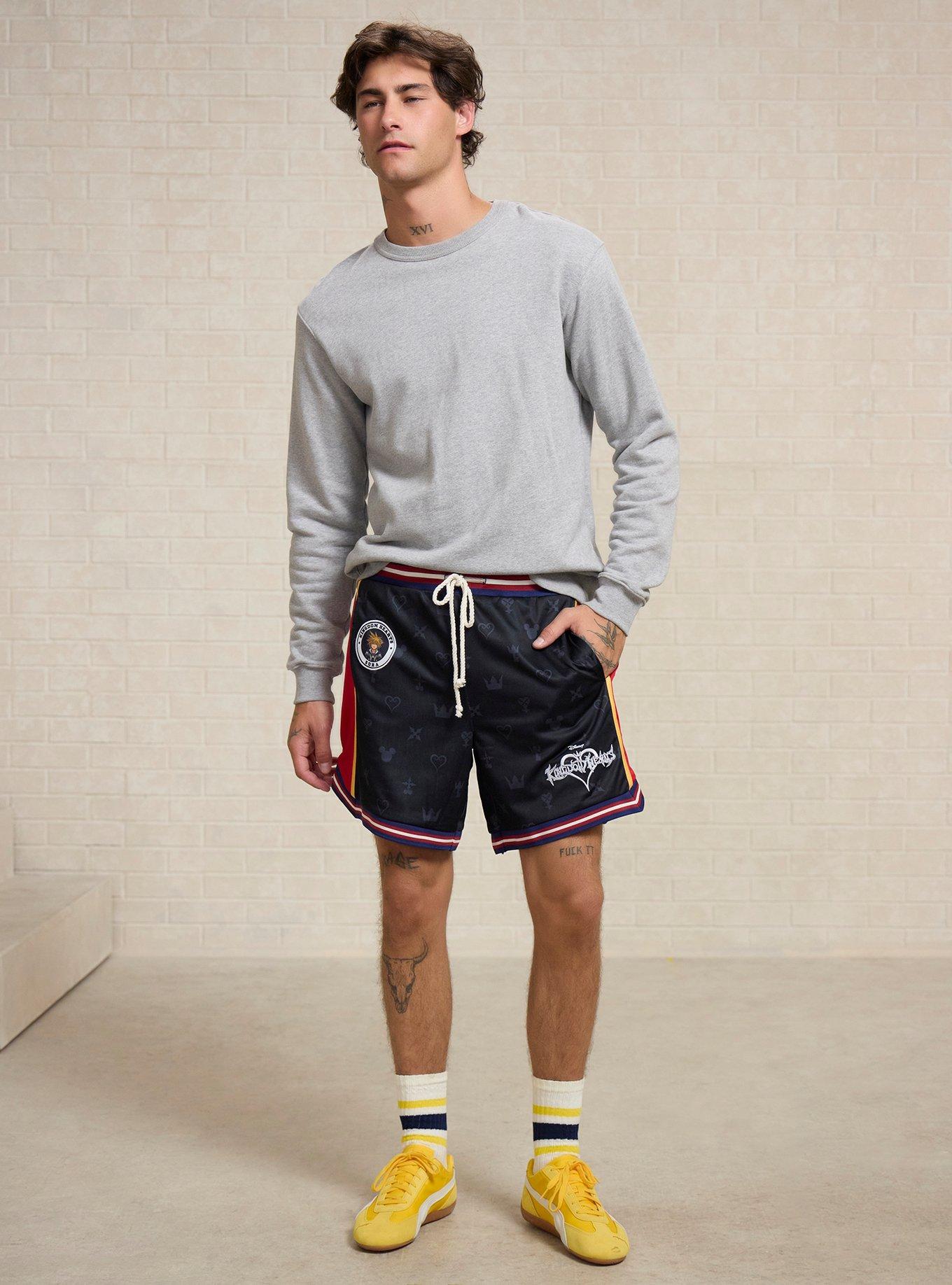 Disney Kingdom Hearts Sora Basketball Shorts - BoxLunch Exclusive, , hi-res