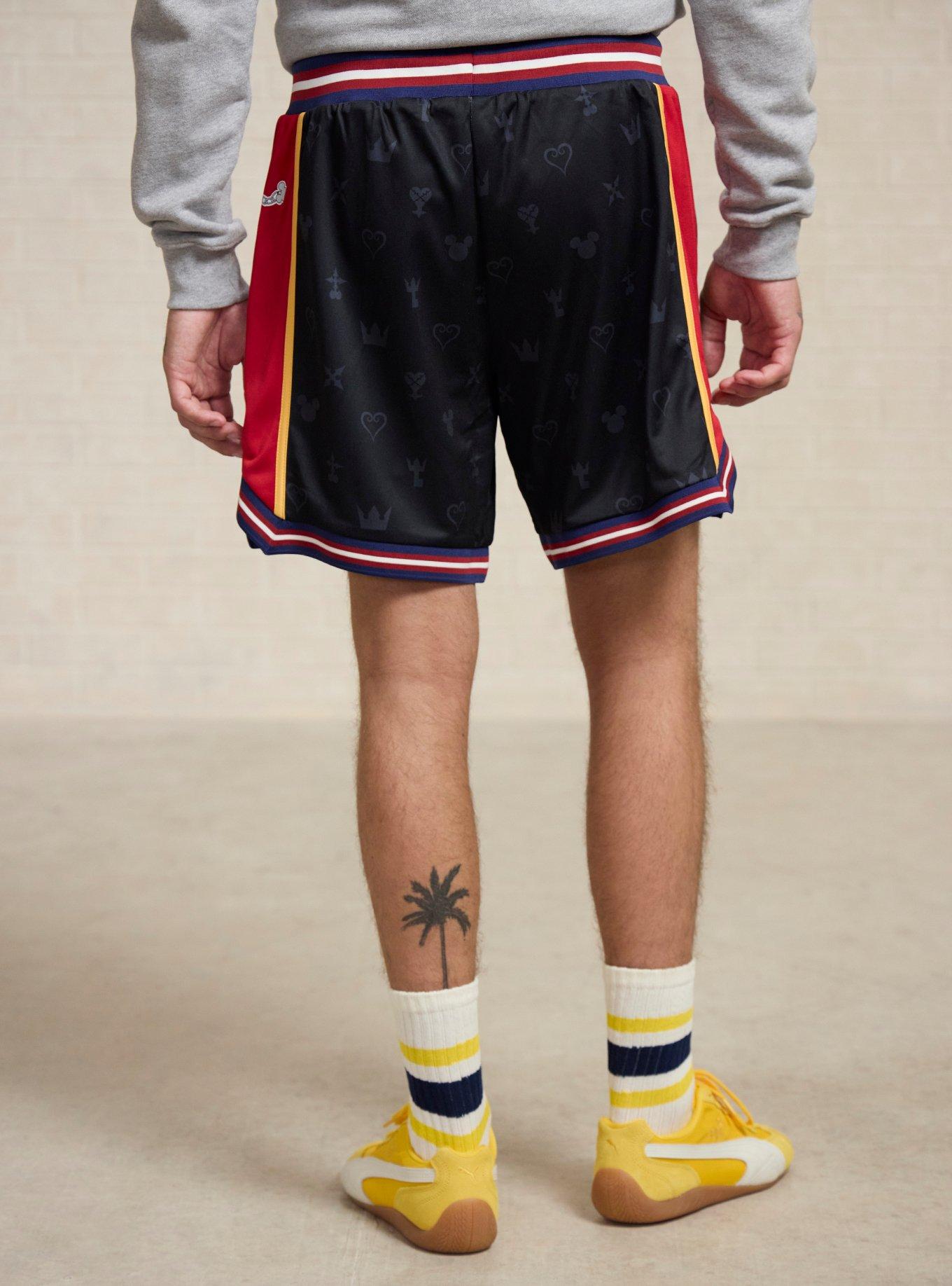Disney Kingdom Hearts Sora Basketball Shorts - BoxLunch Exclusive, RED, alternate - view 3