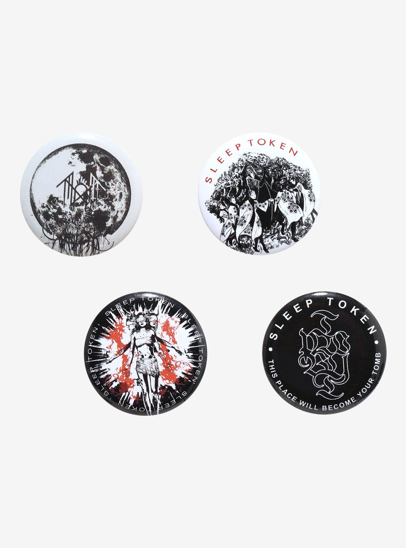 Sleep Token Button Set, , hi-res