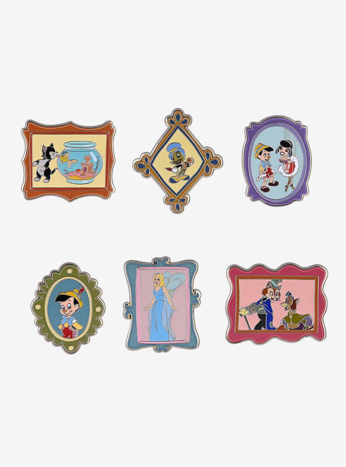 Disney Pinocchio Portrait Blind Box Enamel Pin &mdash; BoxLunch Exclusive, , hi-res