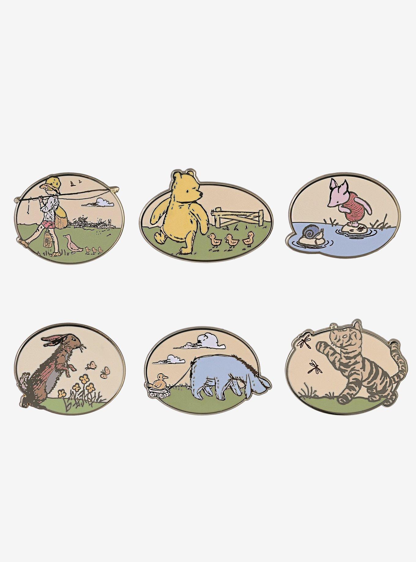 Disney Winnie the Pooh Classic Characters Blind Box Enamel Pin - BoxLunch Exclusive, , hi-res