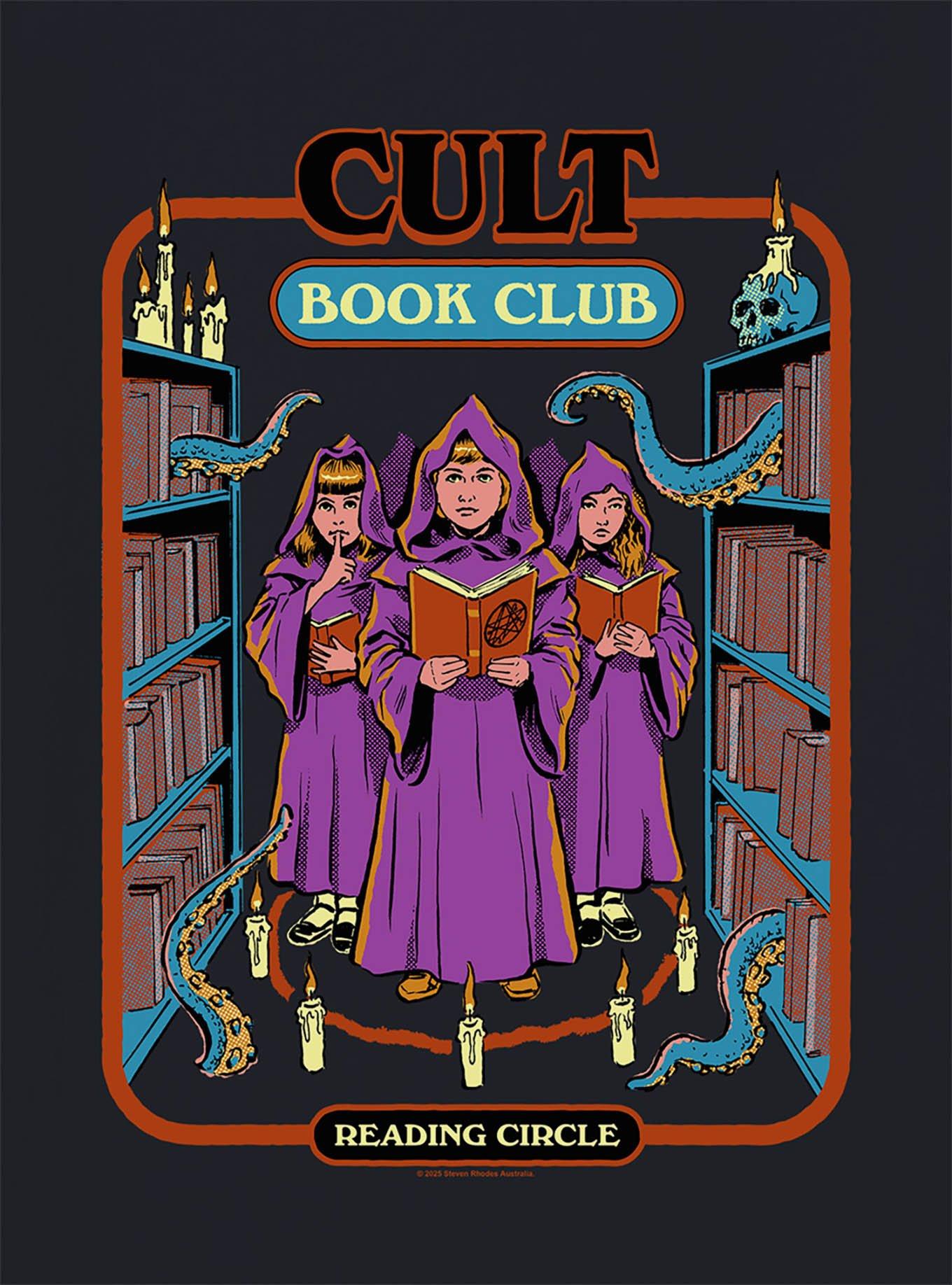 Steven Rhodes Cult Book Club T-Shirt, , hi-res