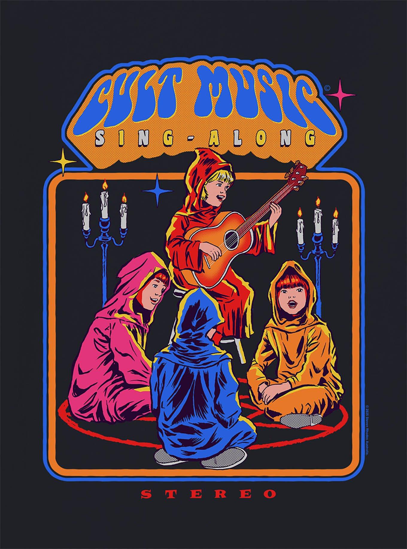 Steven Rhodes Cult Music SingAlong T-Shirt, , hi-res