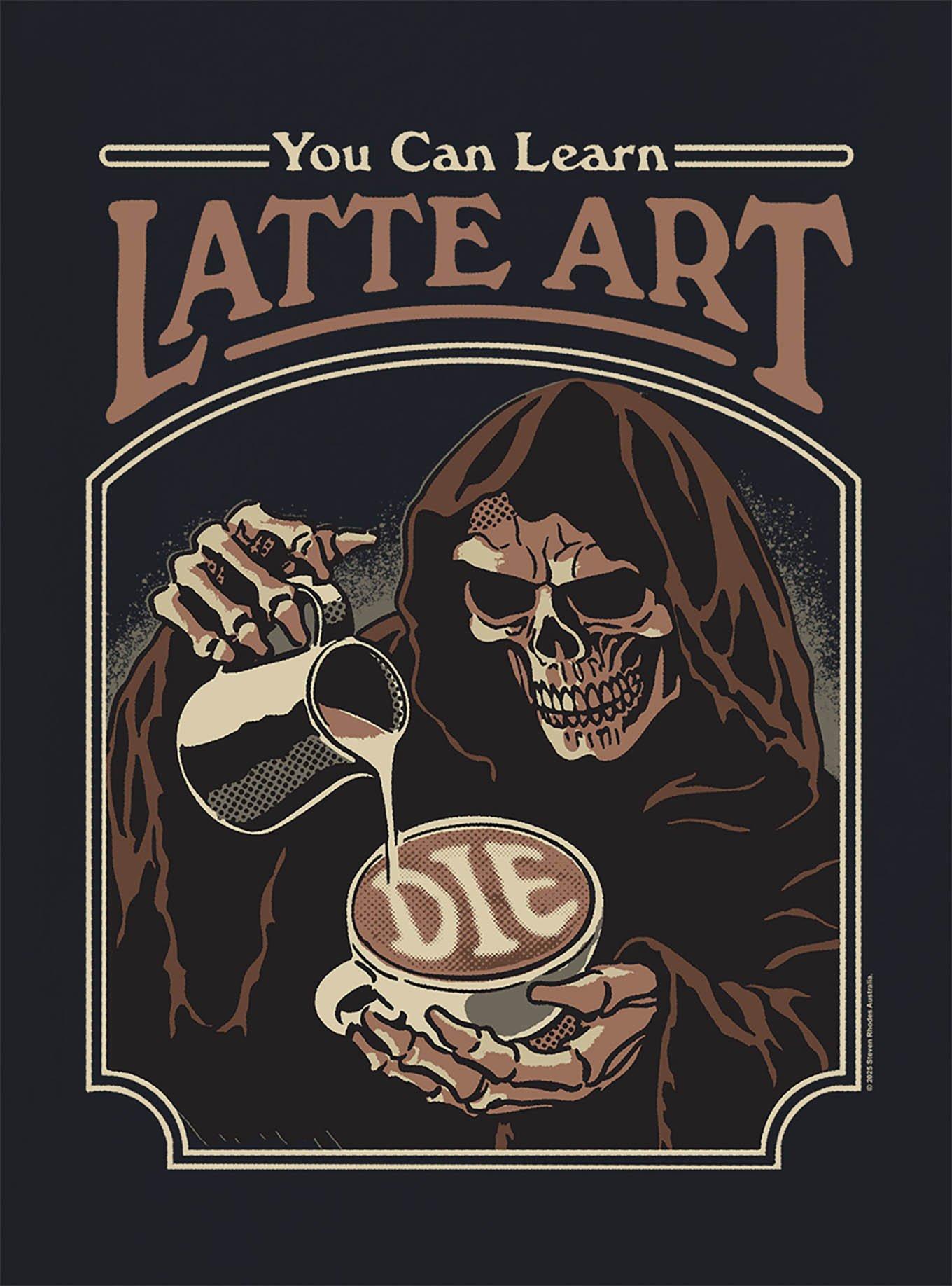 Steven Rhodes Latte Art T-Shirt