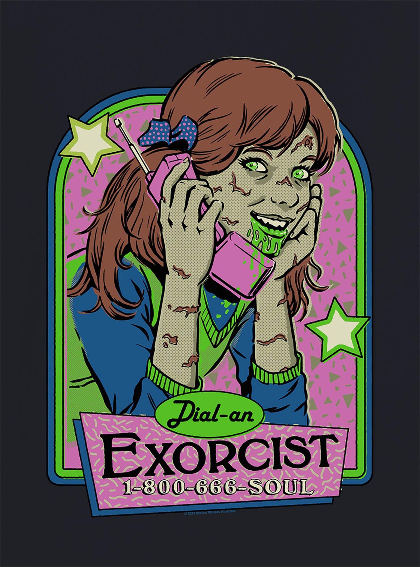 Steven Rhodes Dial an Exorcist T-Shirt, , hi-res