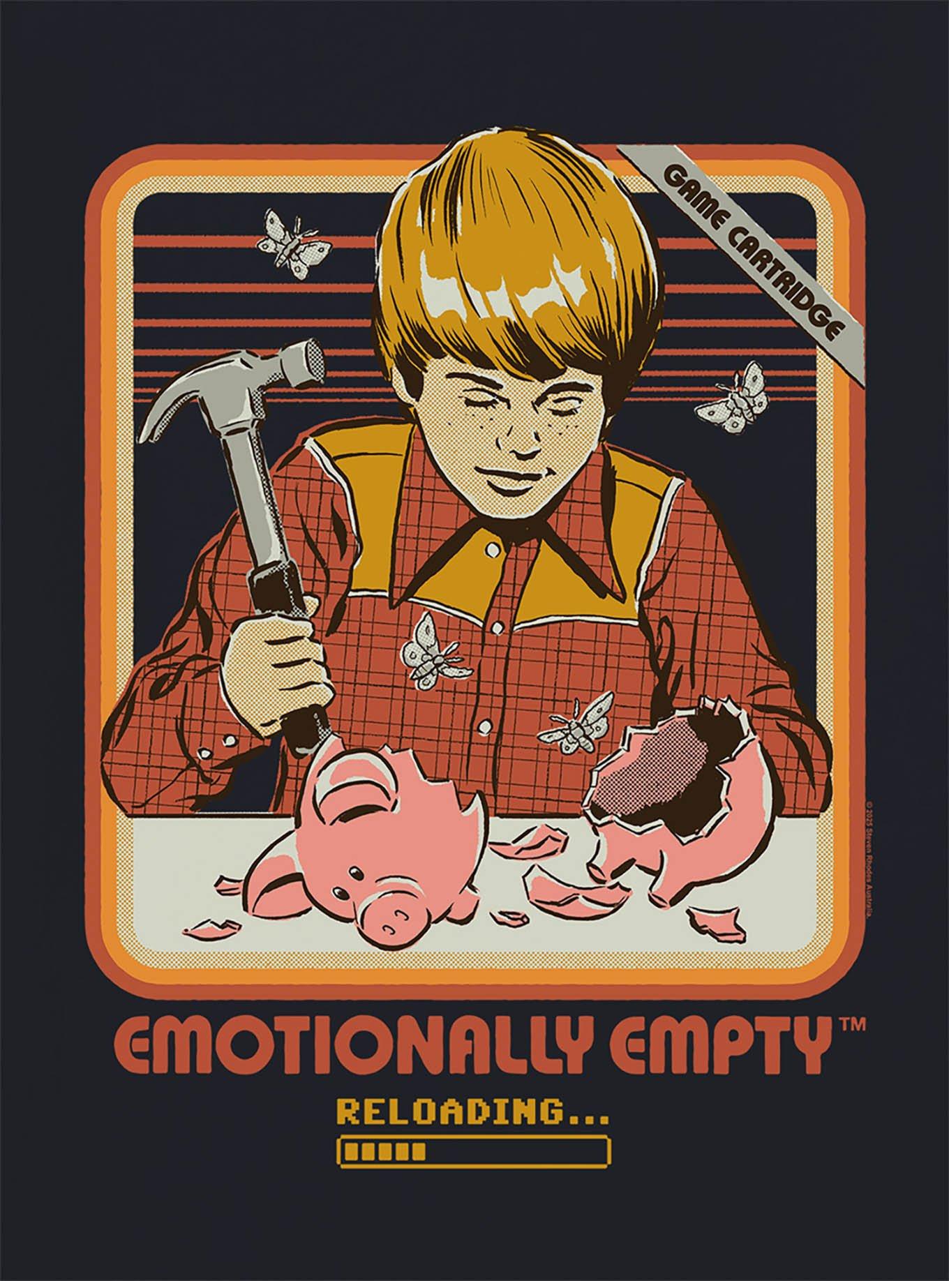 Steven Rhodes Emotionally Empty T-Shirt, , hi-res