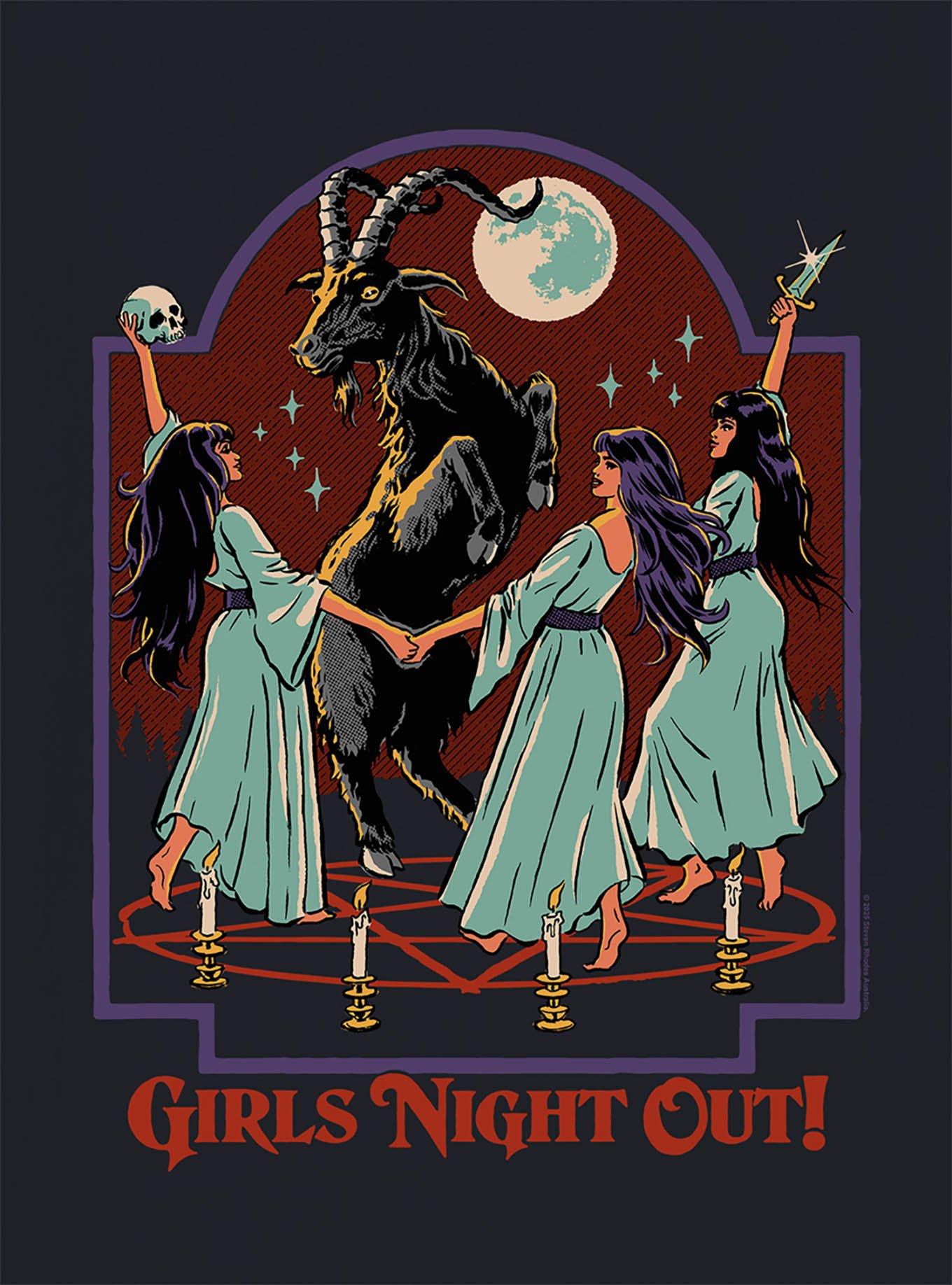 Steven Rhodes Girl's Night Out T-Shirt, , hi-res