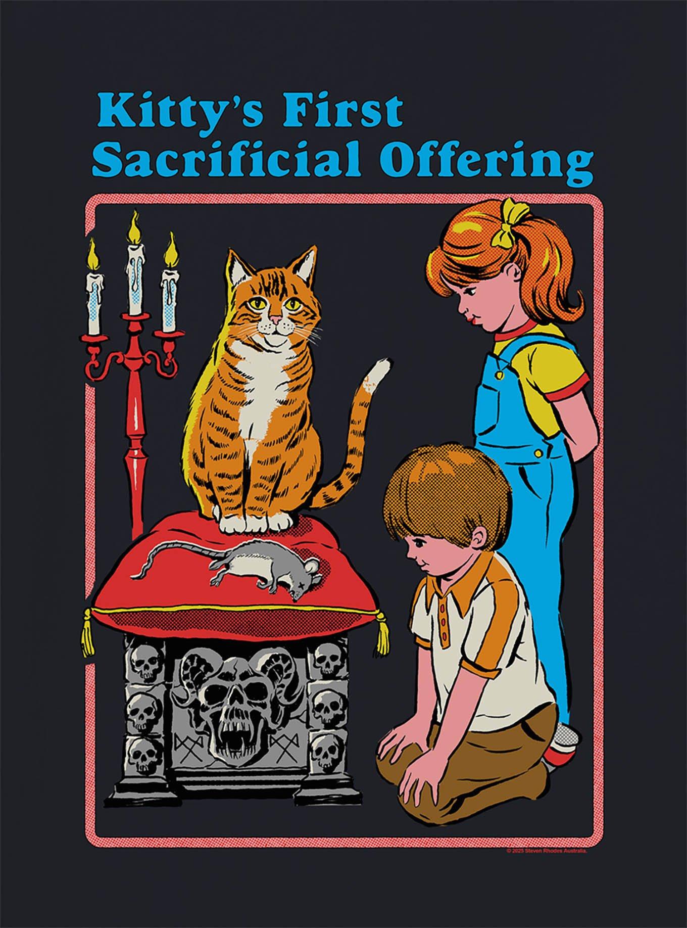 Steven Rhodes Kitty's First Offering T-Shirt, , hi-res