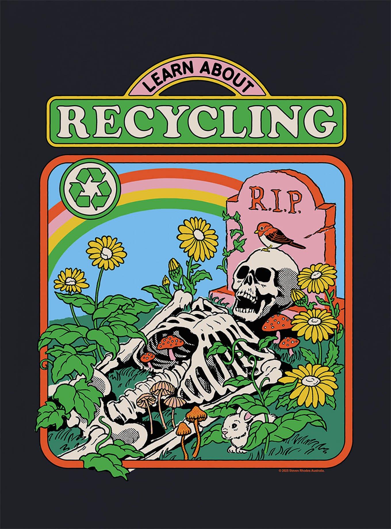 Steven Rhodes Learn About Recycling T-Shirt, , hi-res