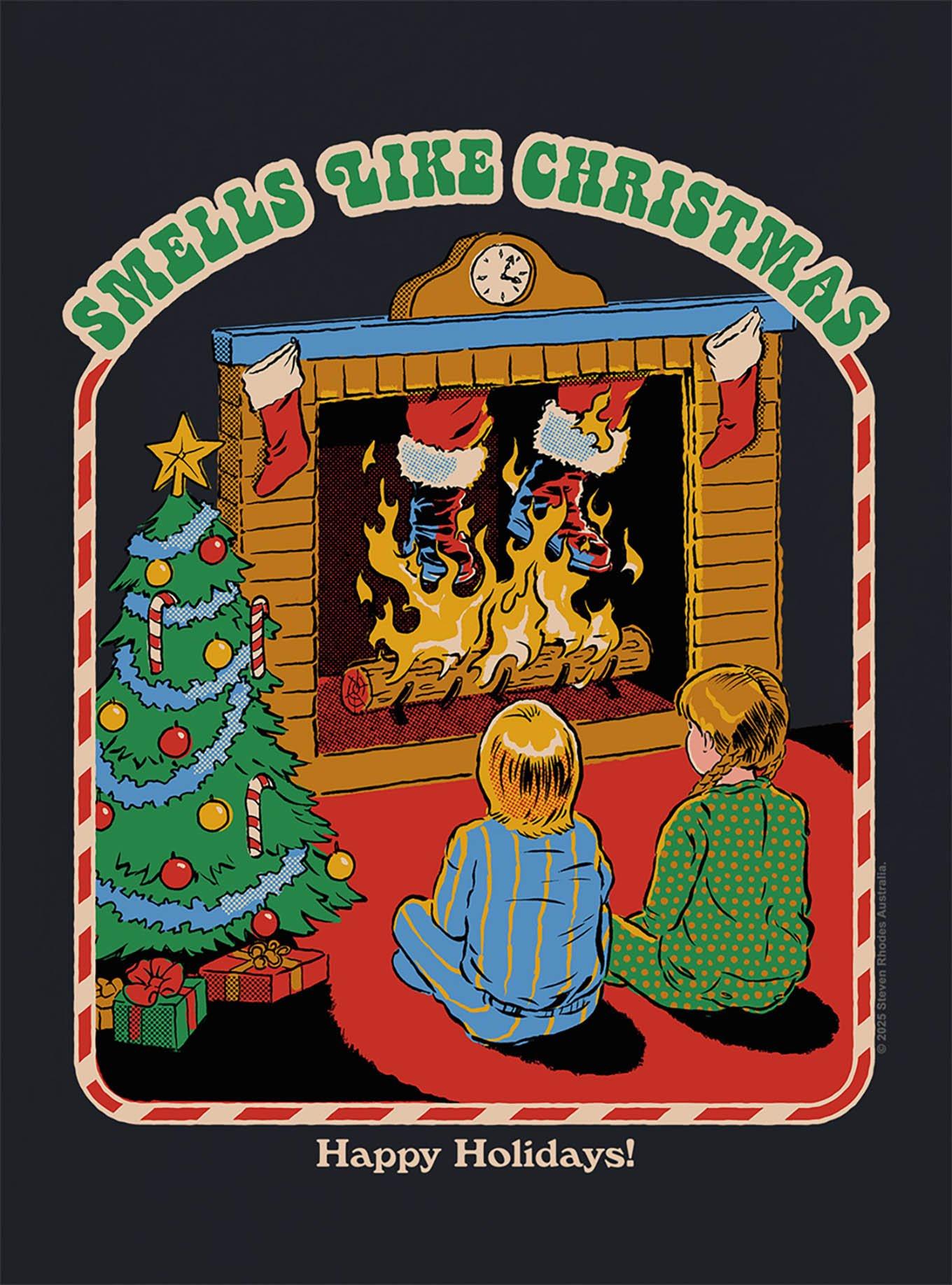 Steven Rhodes Smells Like Christmas T-Shirt, , hi-res