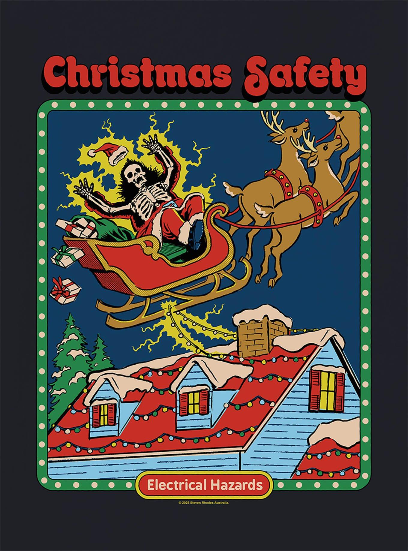 Steven Rhodes Christmas Safety T-Shirt