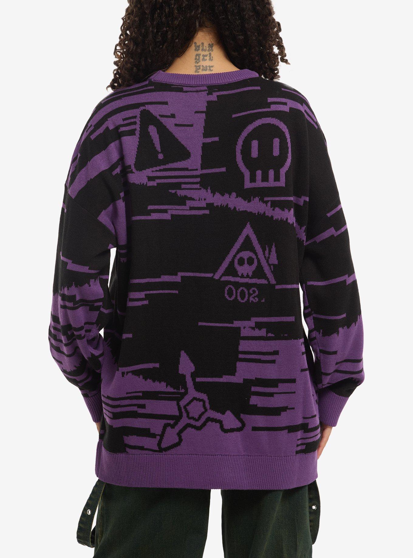Murder Drones Icons Girls Sweater, , hi-res