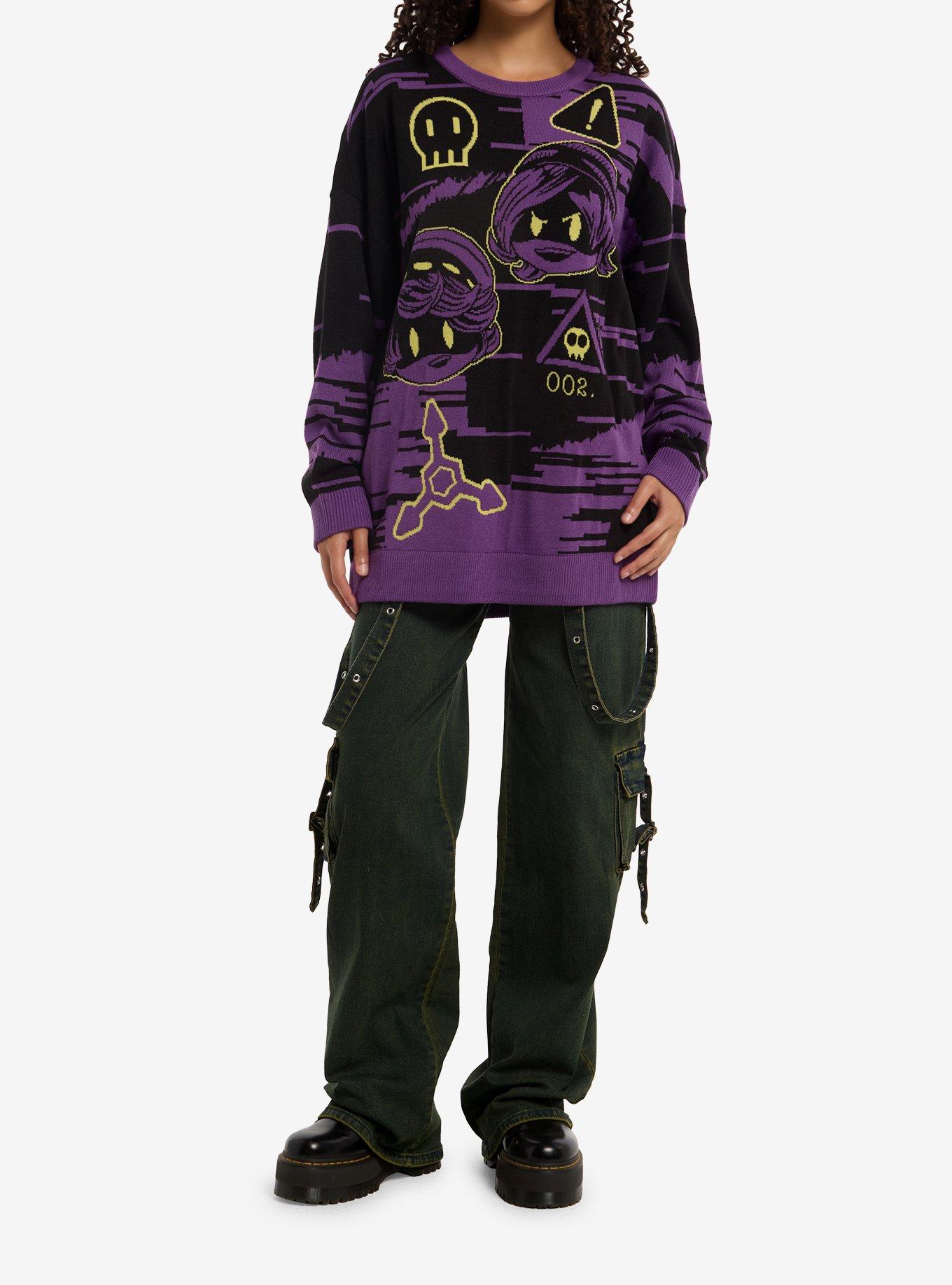 Murder Drones Icons Girls Sweater, MULTI, alternate - view 3
