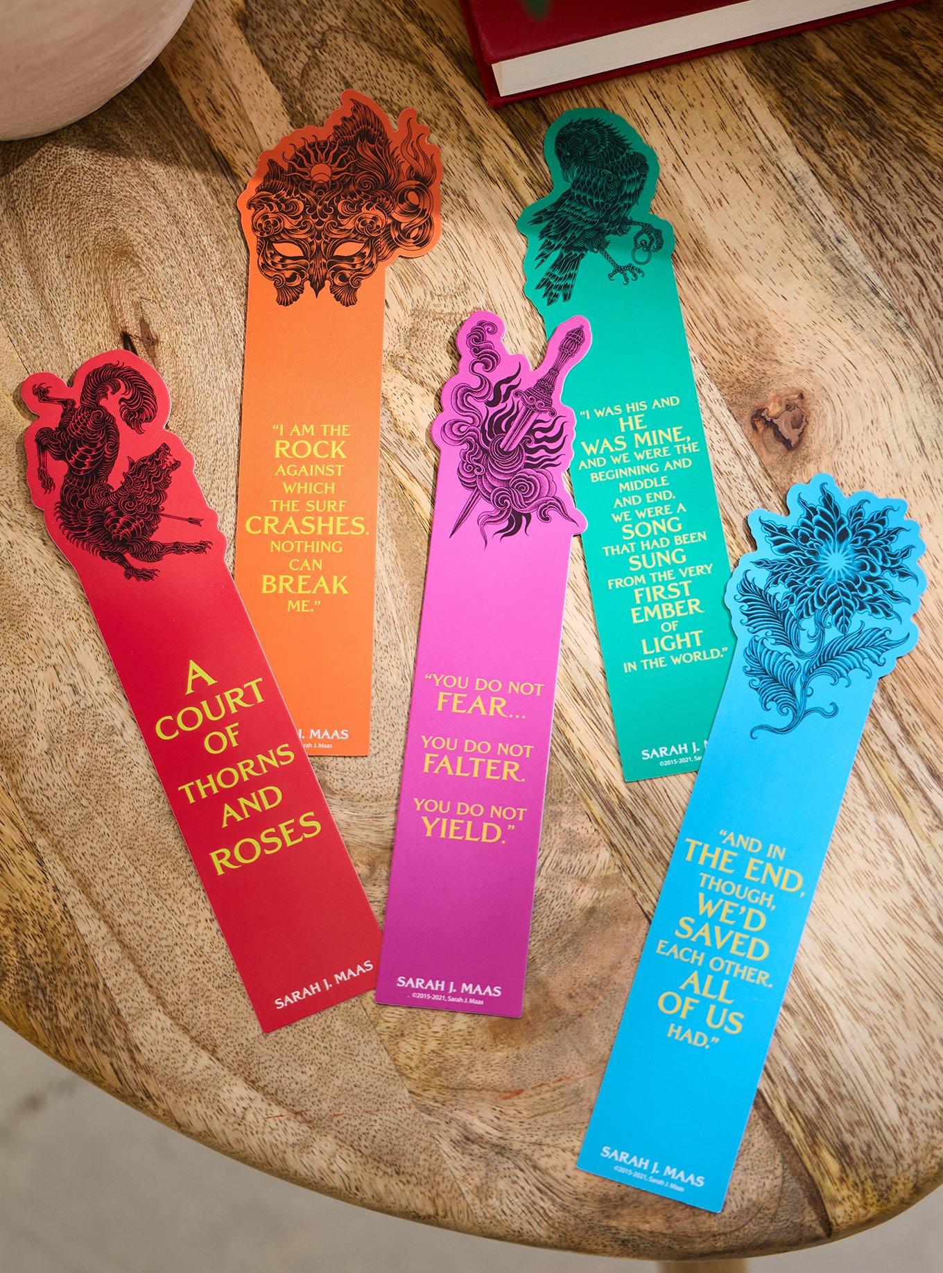 A Court of Thorns and Roses Bookmark Set, , hi-res