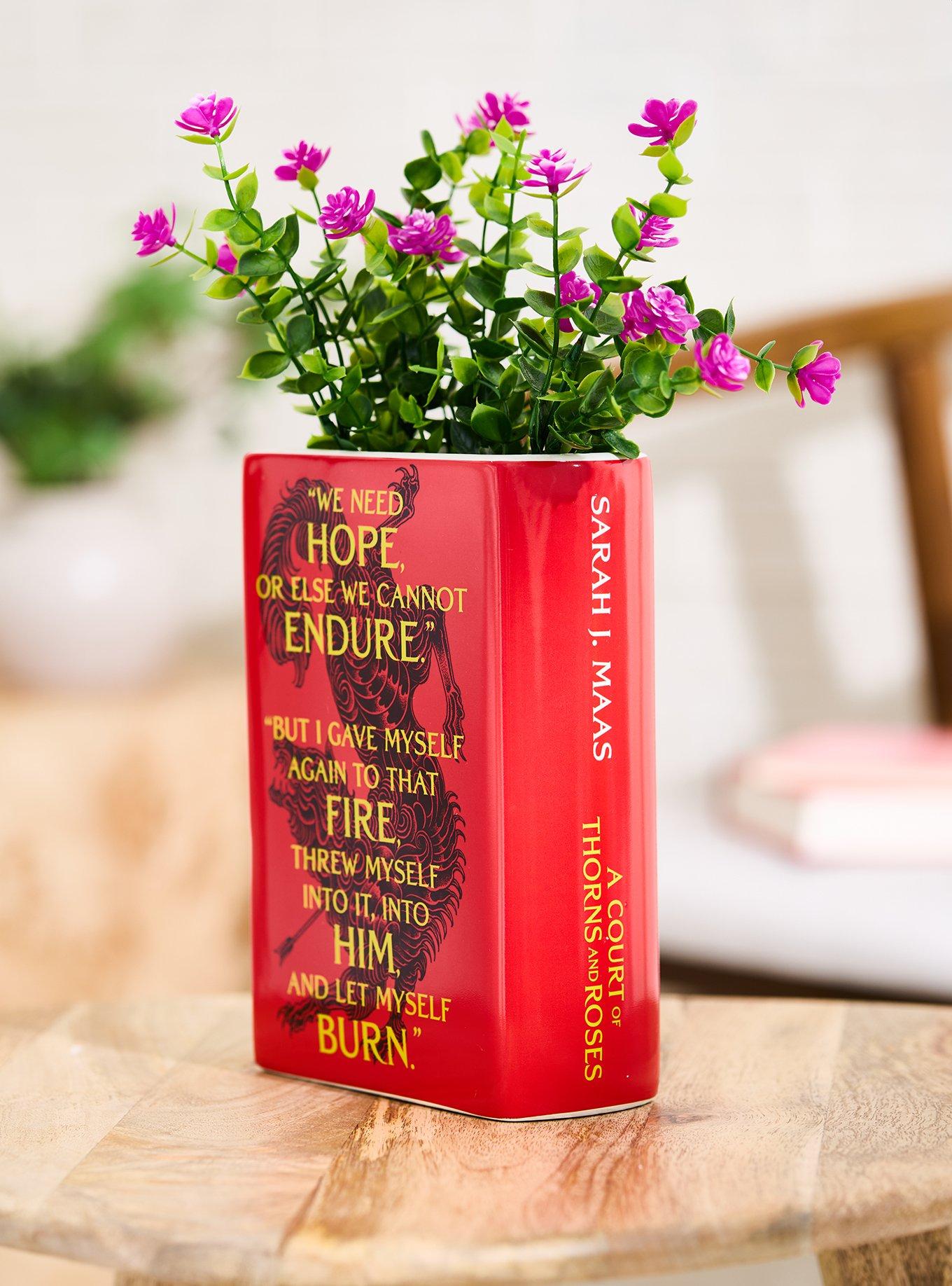 A Court of Thorns and Roses Book Figural Vase, , alternate - view 3