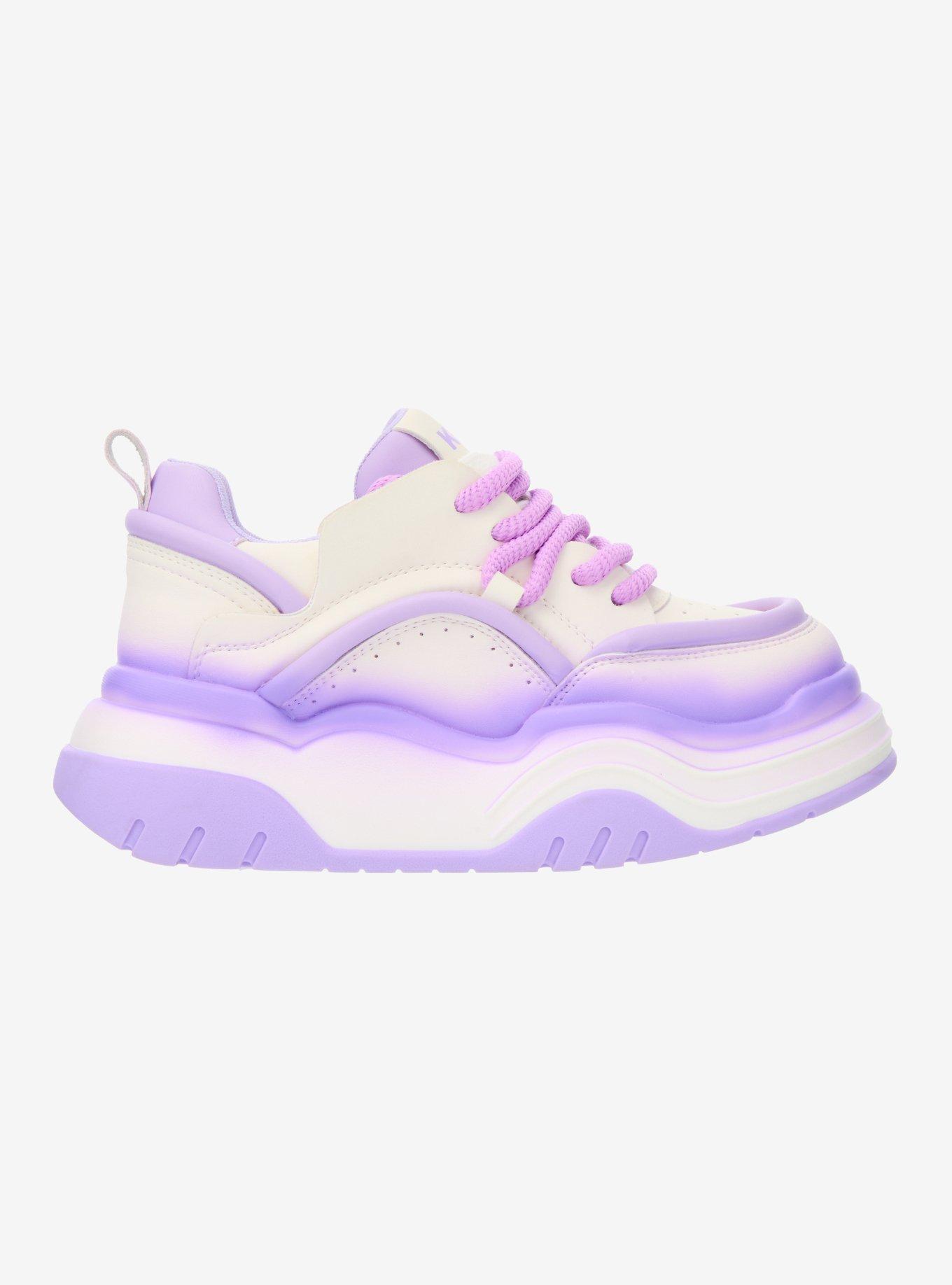 Koi Violet Reef Platform Sneakers, , hi-res
