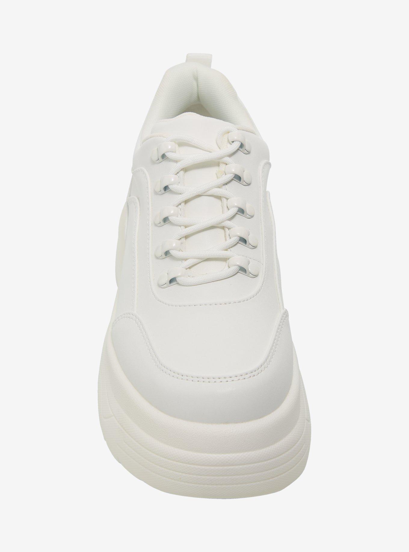 Koi White Jennie Chunky Sneakers, , alternate