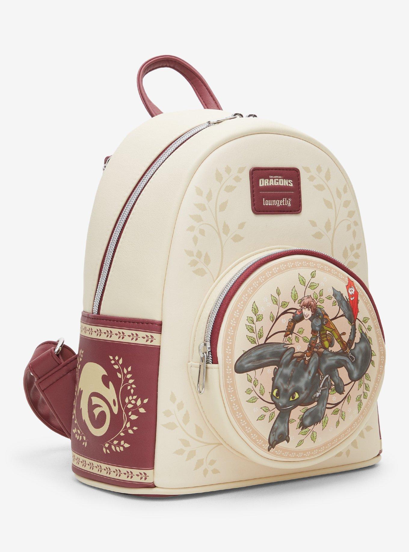 Loungefly How To Train Your Dragon Duo Vines Mini Backpack, , hi-res