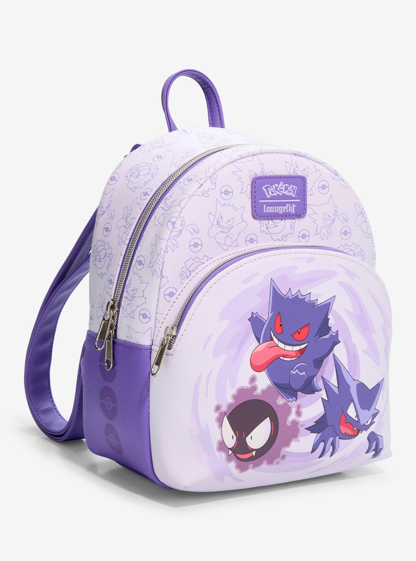 Loungefly Pok&eacute;mon Gengar Evolutions Mini Backpack, , hi-res