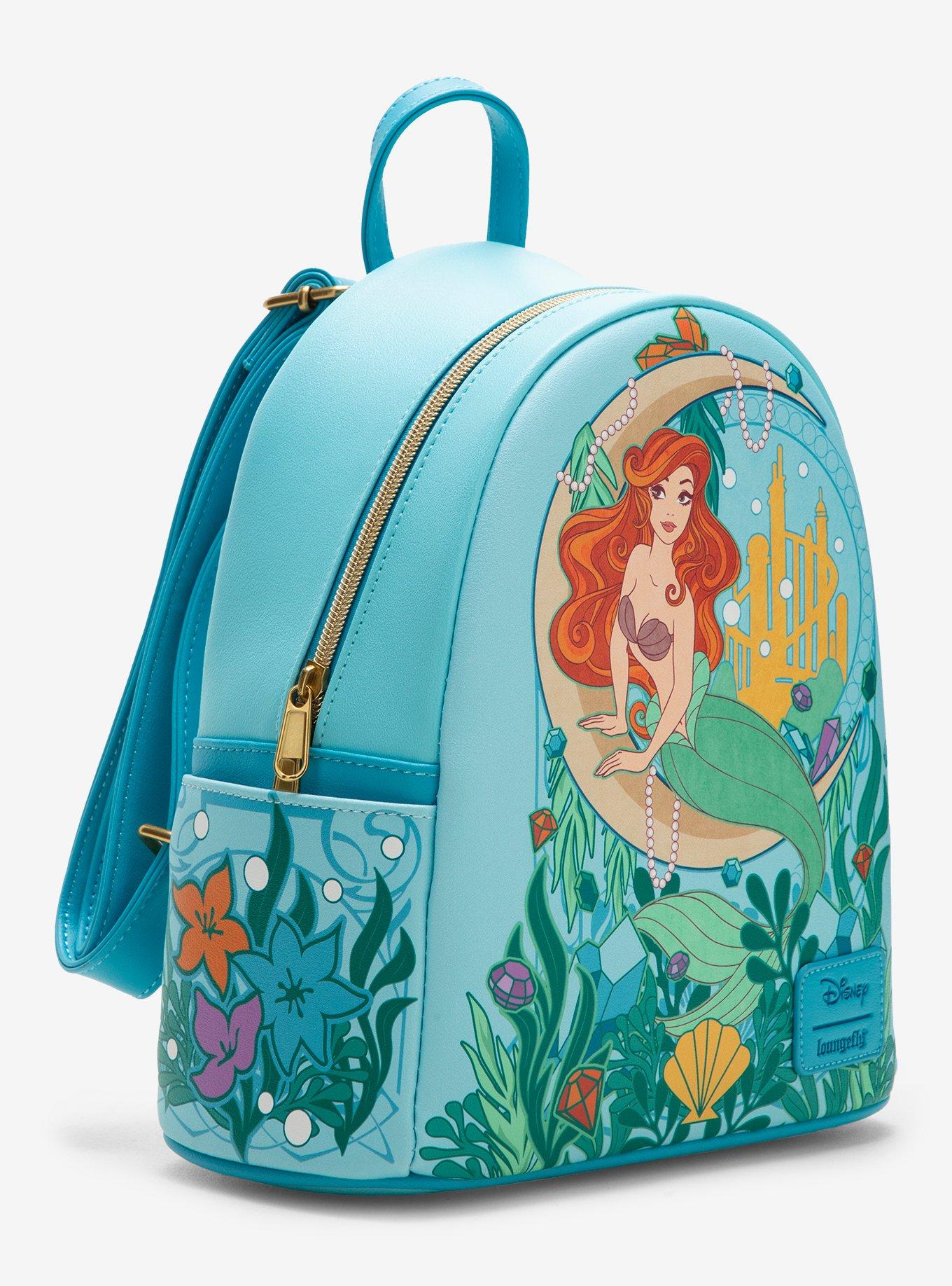 Loungefly Disney The Little Mermaid Moon Ocean Mini Backpack, , hi-res