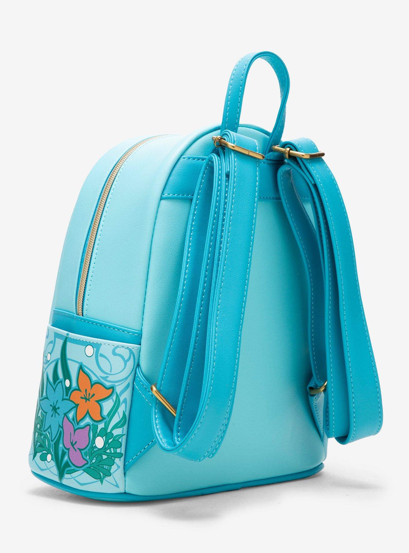 Loungefly Disney The Little Mermaid Moon Ocean Mini Backpack, , alternate - view 3