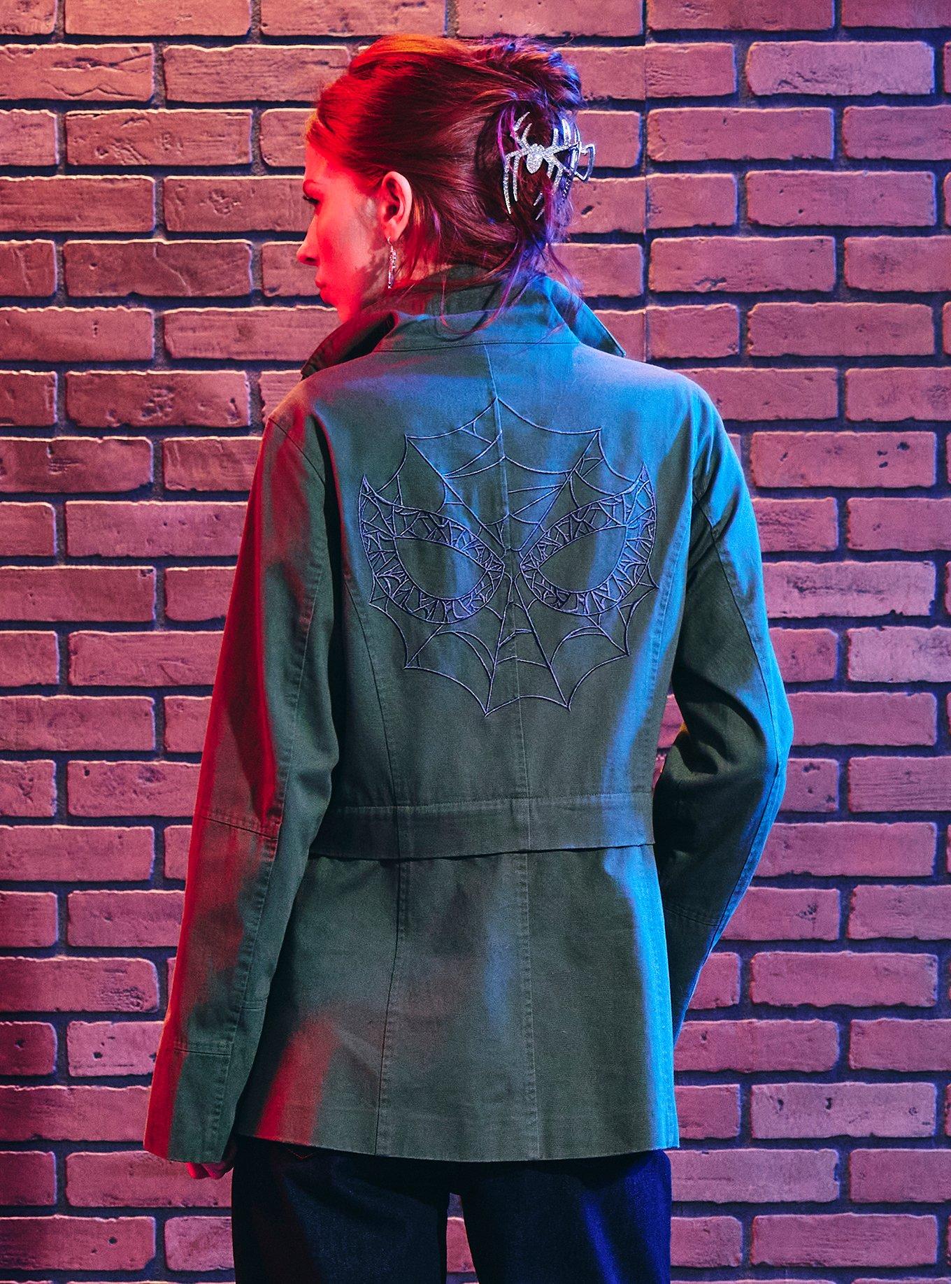 Her Universe Marvel Spider-Man: Brand New Day Zip-Off Utility Jacket, , hi-res