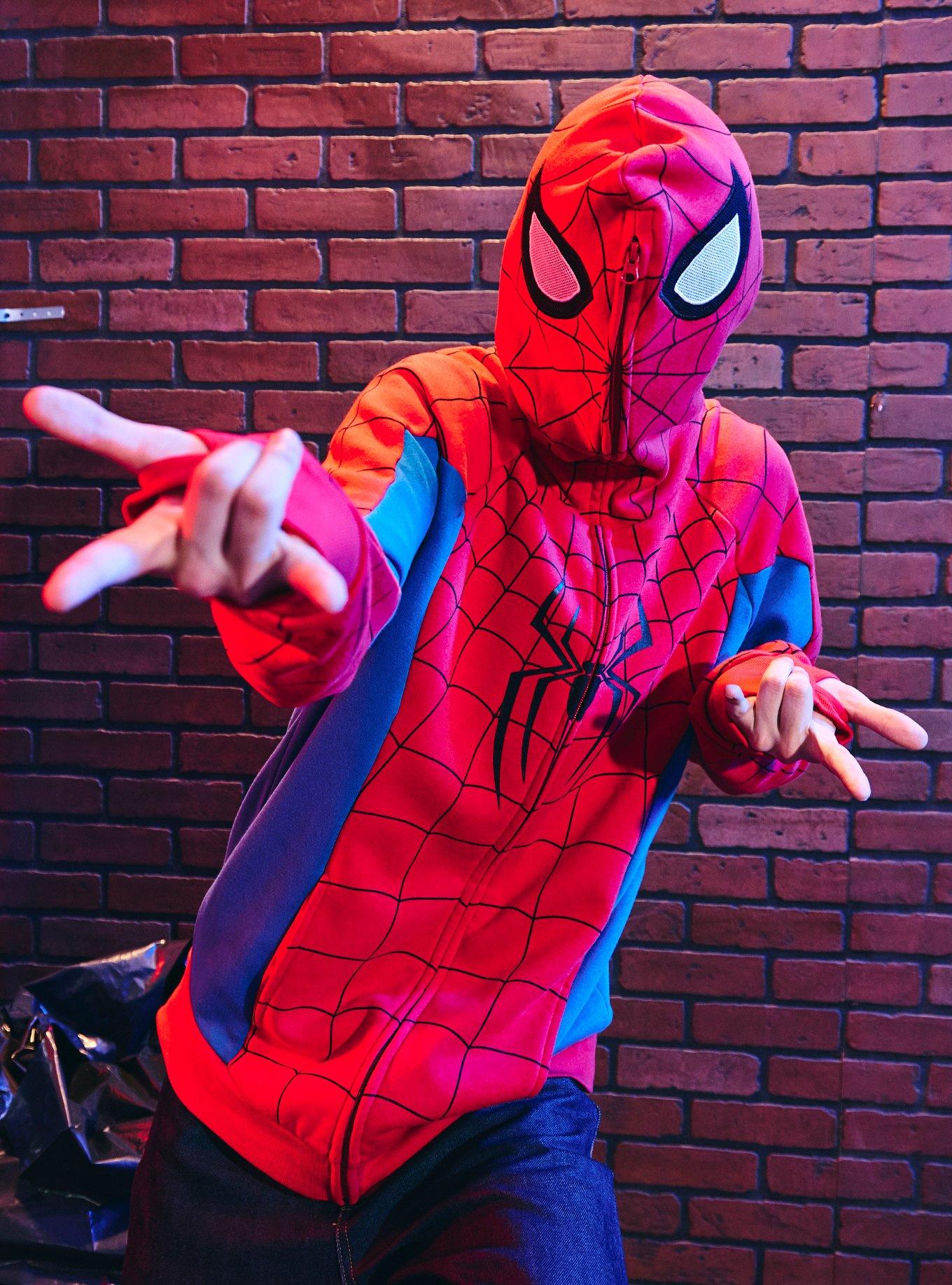 Our Universe Marvel Spider-Man: Brand New Day Spider-Man Hoodie, MULTI, alternate - view 4