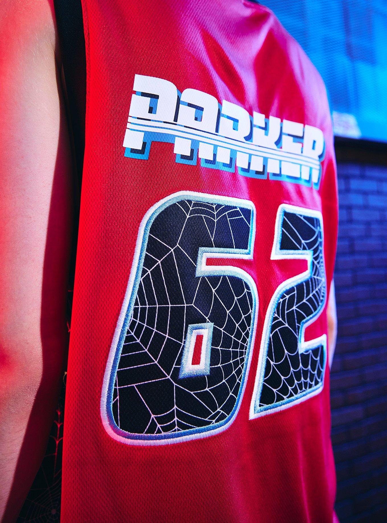 Our Universe Marvel Spider-Man: Brand New Day Spider-Man Basketball Jersey, MULTI, alternate - view 5