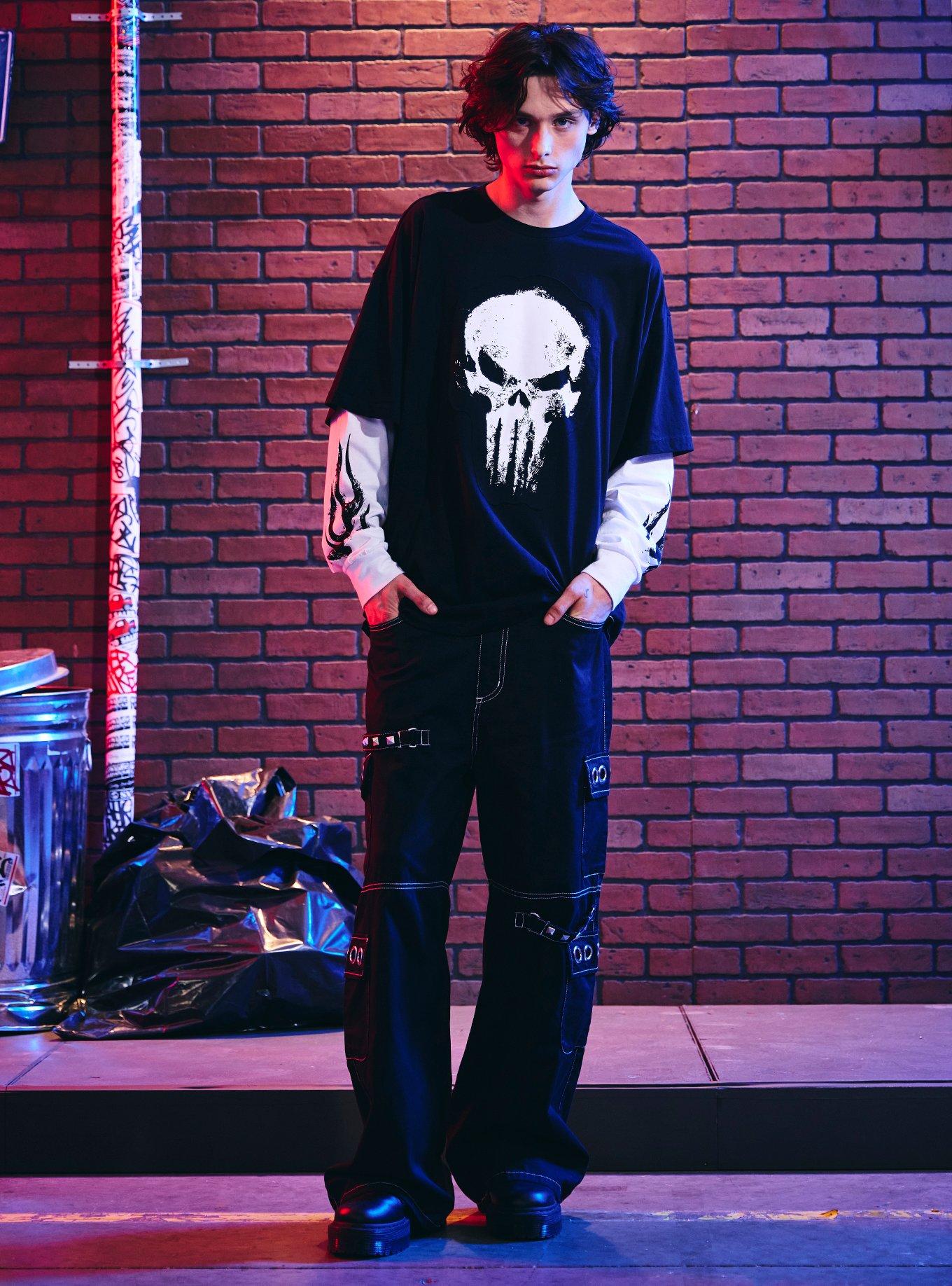 Our Universe Marvel Spider-Man: Brand New Day Punisher Twofer Long-Sleeve T-Shirt, , hi-res