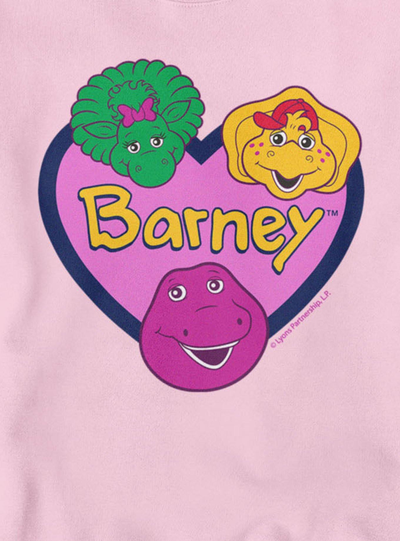 Barney Heart Trio Baby Bop And Bj Sweatshirt, , hi-res