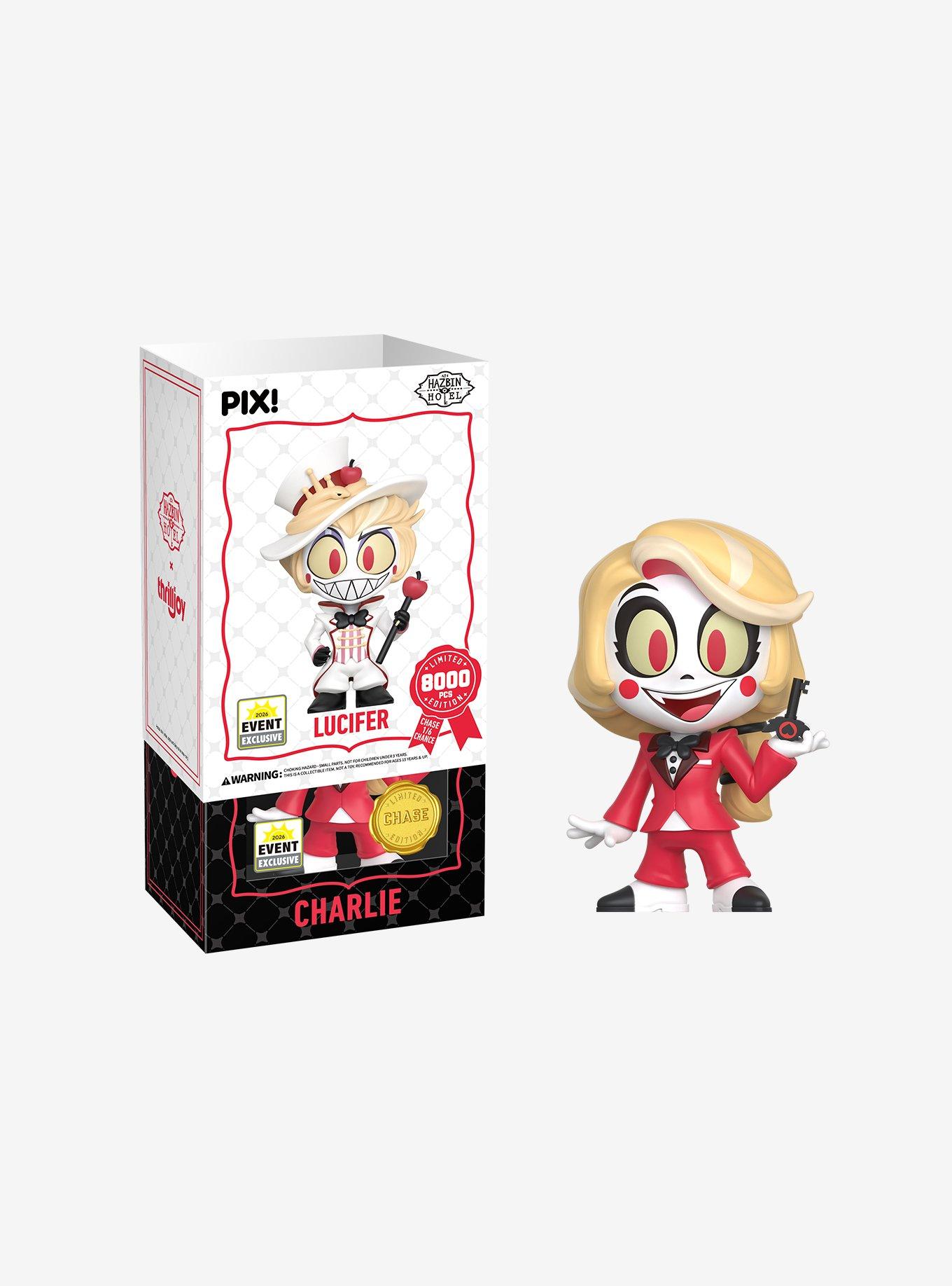 Thrilljoy Hazbin Hotel Pix! Lucifer Vinyl Figure, , alternate - view 3