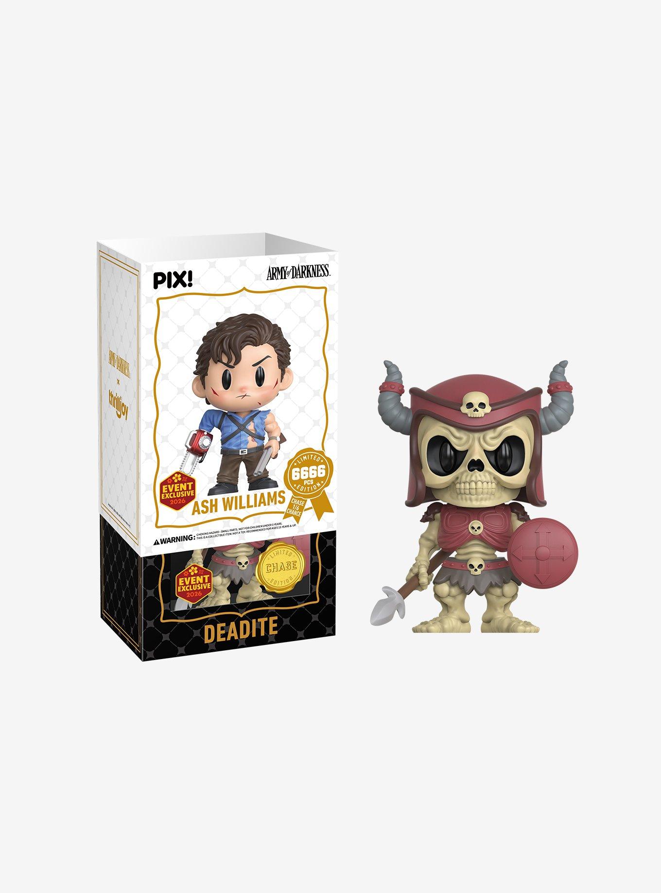 Thrilljoy Army of Darkness Pix! Ash Williams Vinyl Figure (Spring Event Edition), , hi-res