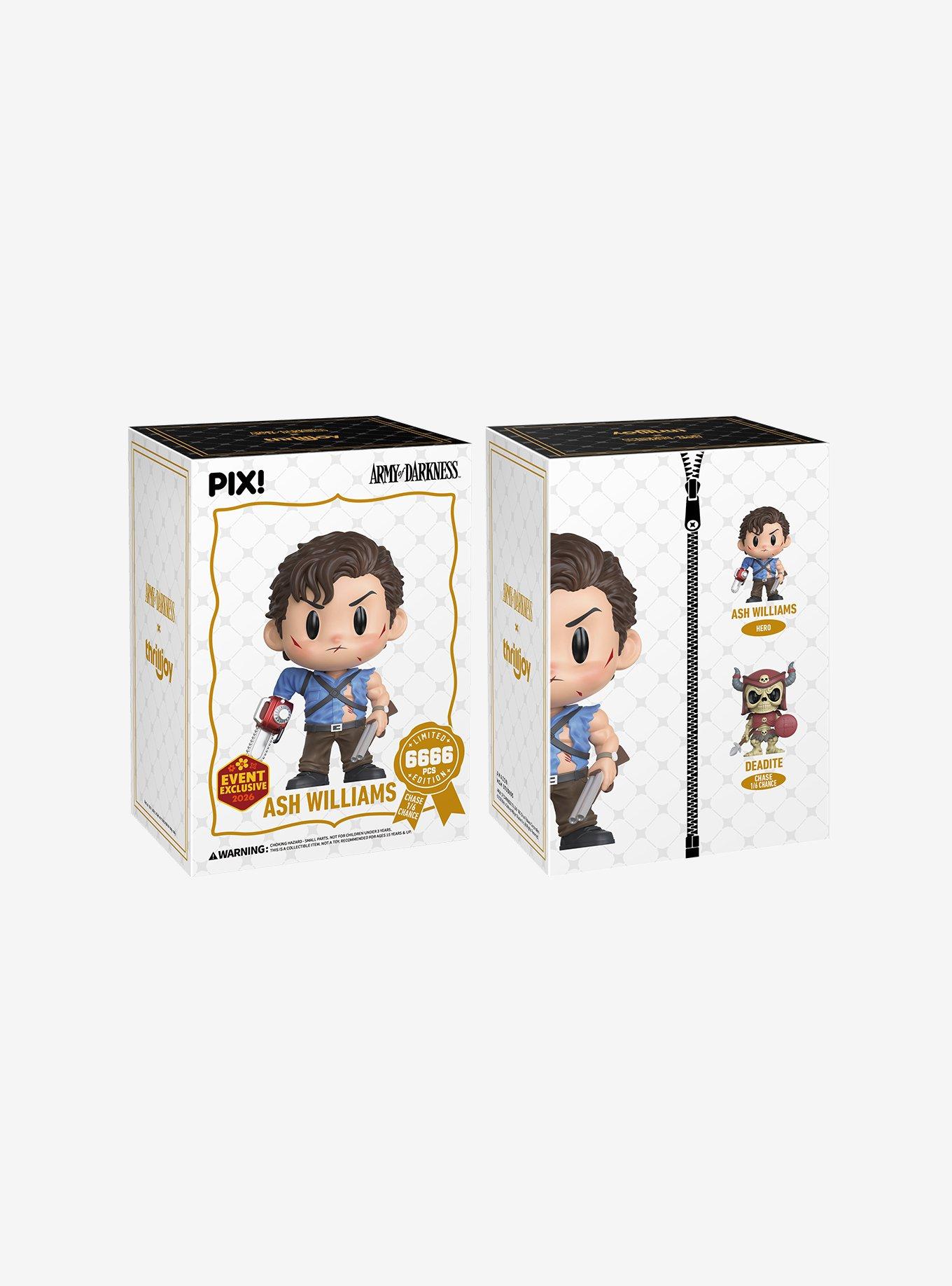 Thrilljoy Army of Darkness Pix! Ash Williams Vinyl Figure (Spring Event Edition), , alternate