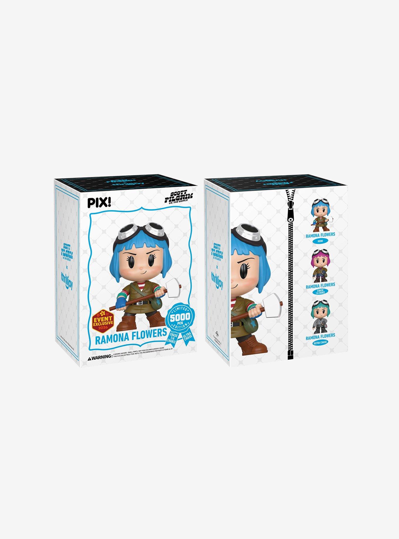 Thrilljoy Scott Pilgrim vs. The World Pix! Ramona Flowers Vinyl Figure (Spring Event Exclusive), , alternate