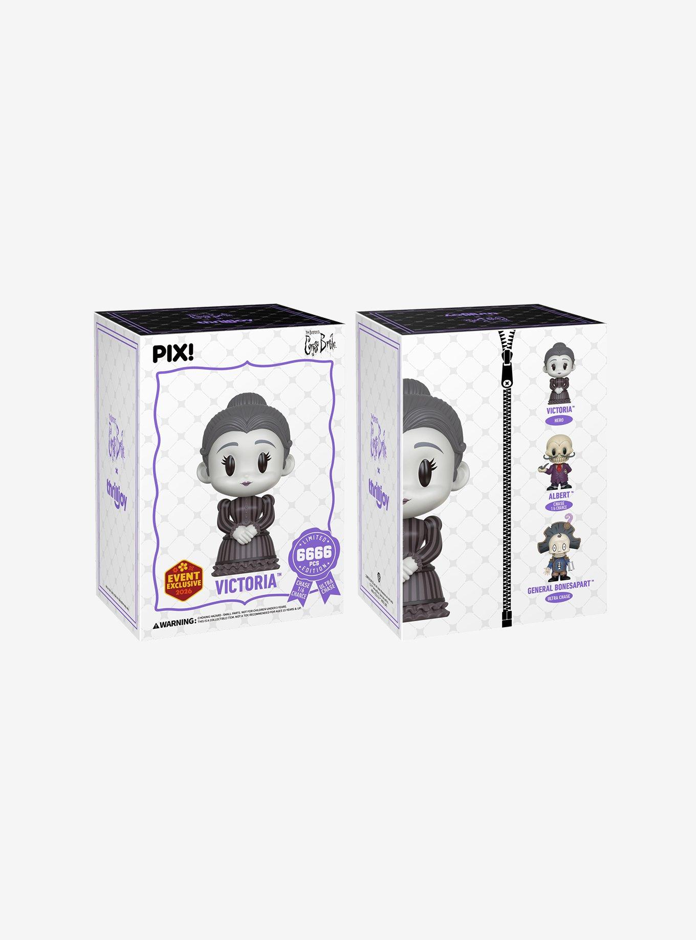 Thrilljoy Corpse Bride Pix! Victoria Vinyl Figure (Spring Event Exclusive), , alternate