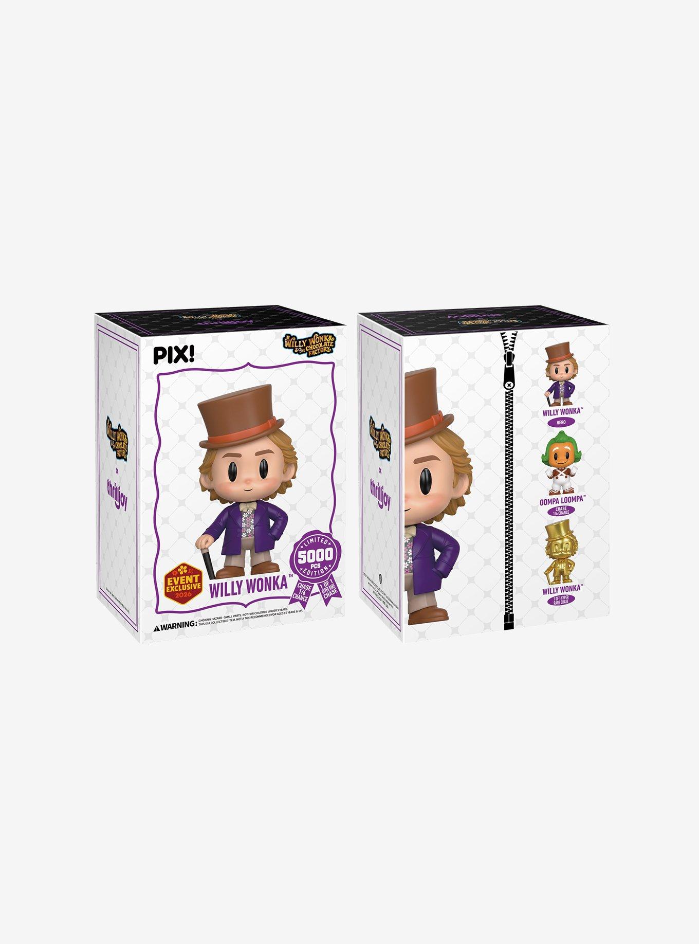 Thrilljoy Willy Wonka and The Chocolate Factory Pix! Willy Wonka Vinyl Figure (Spring Event Exclusive), , alternate